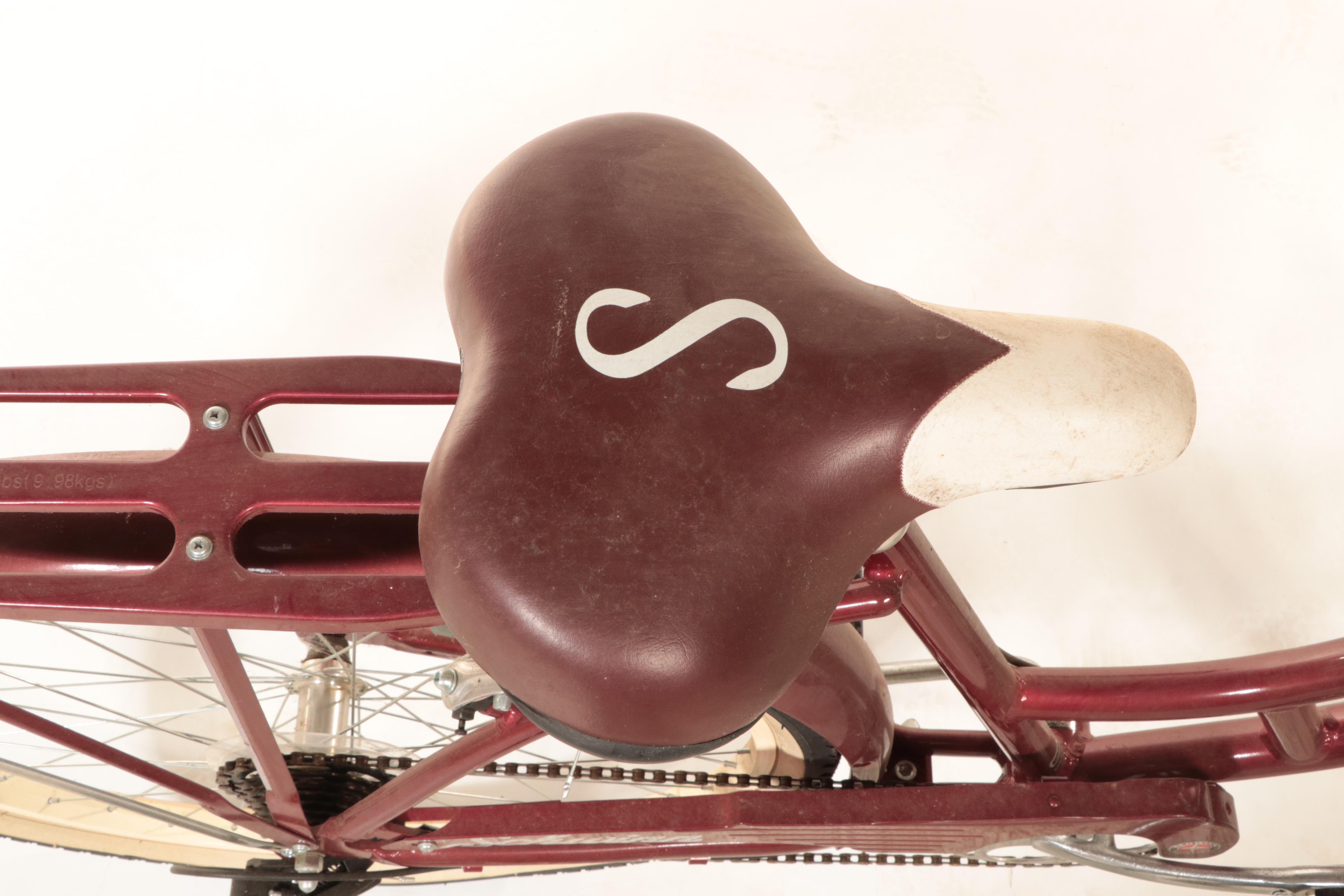 Schwinn Point Beach Cruiser Bicycle in Red