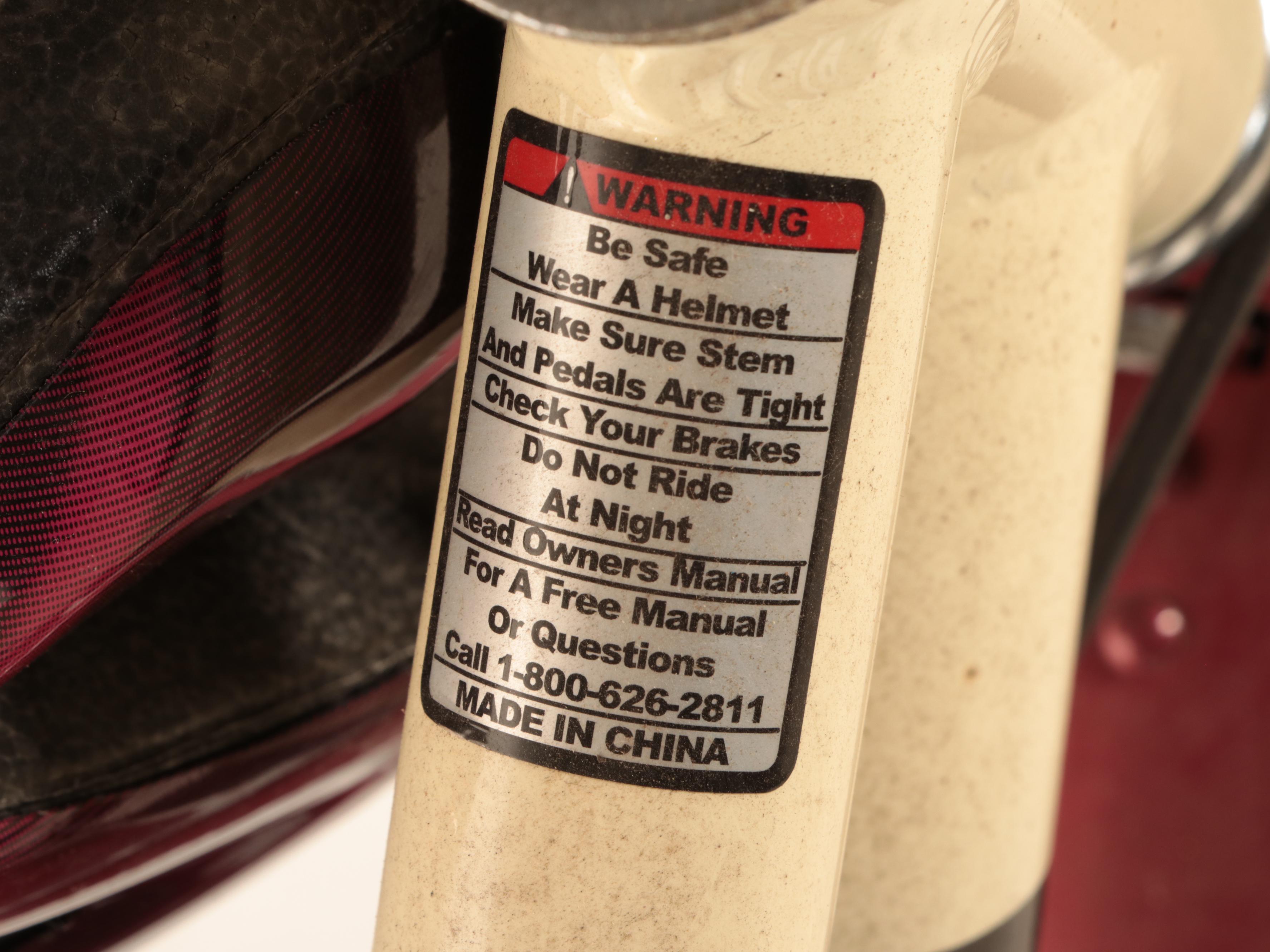 Schwinn Point Beach Cruiser Bicycle in Red