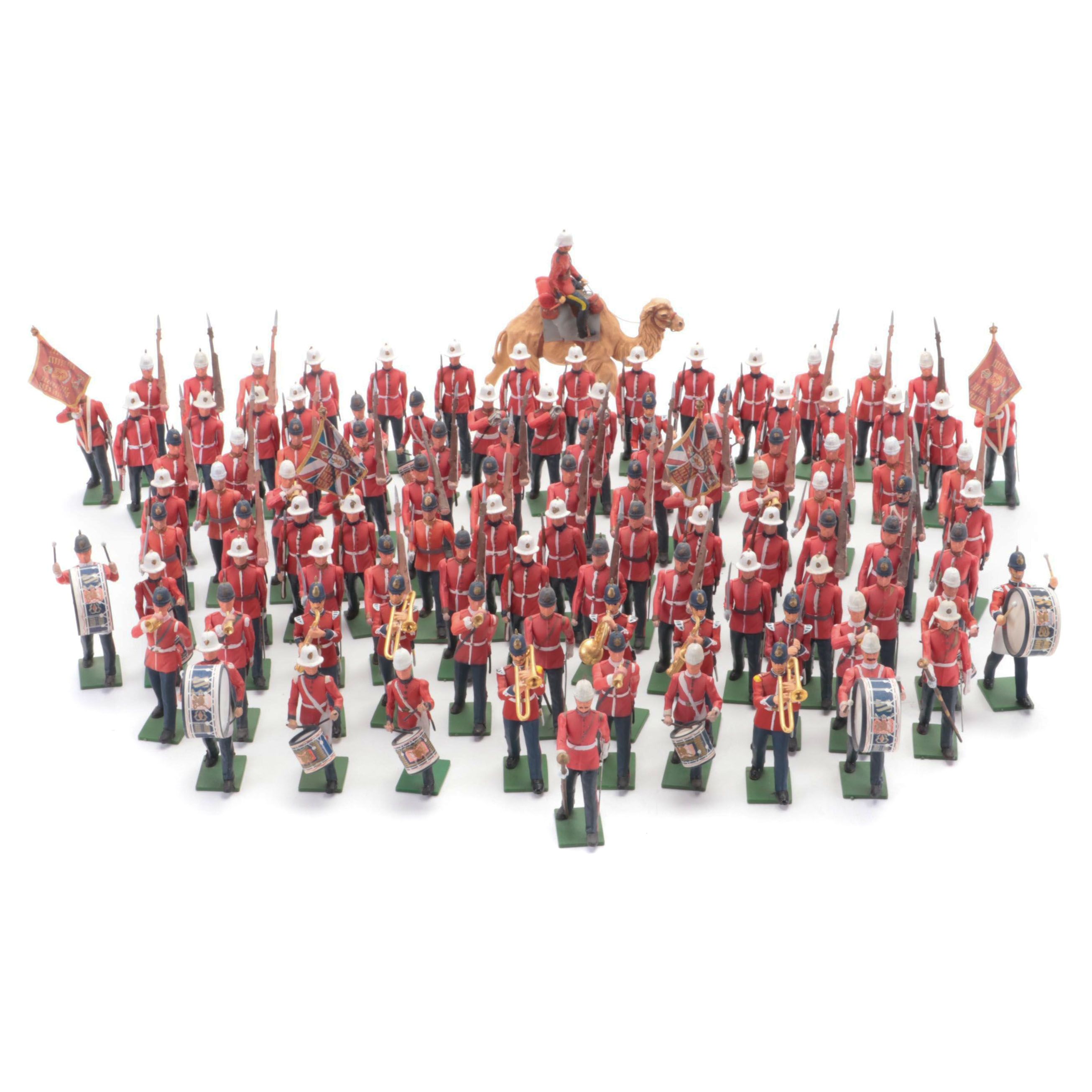 Britains Ltd. Royal Marine Light Infantry and the "Buffs" East Kent Regiment