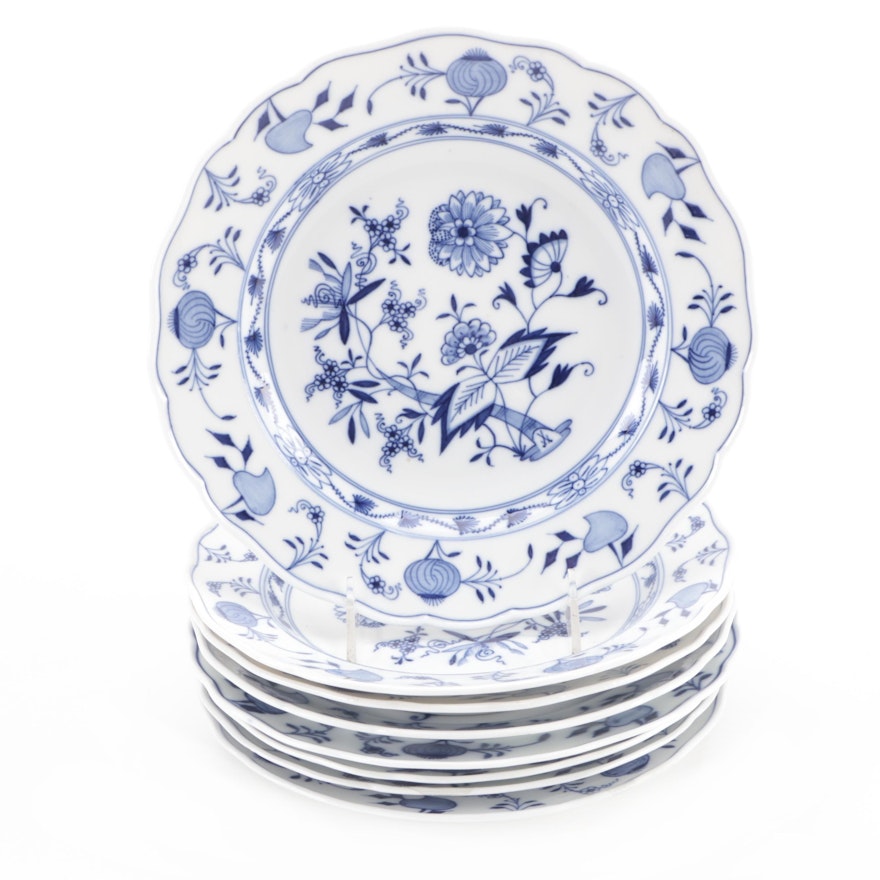 Meissen "Blue Onion" Porcelain Plates
