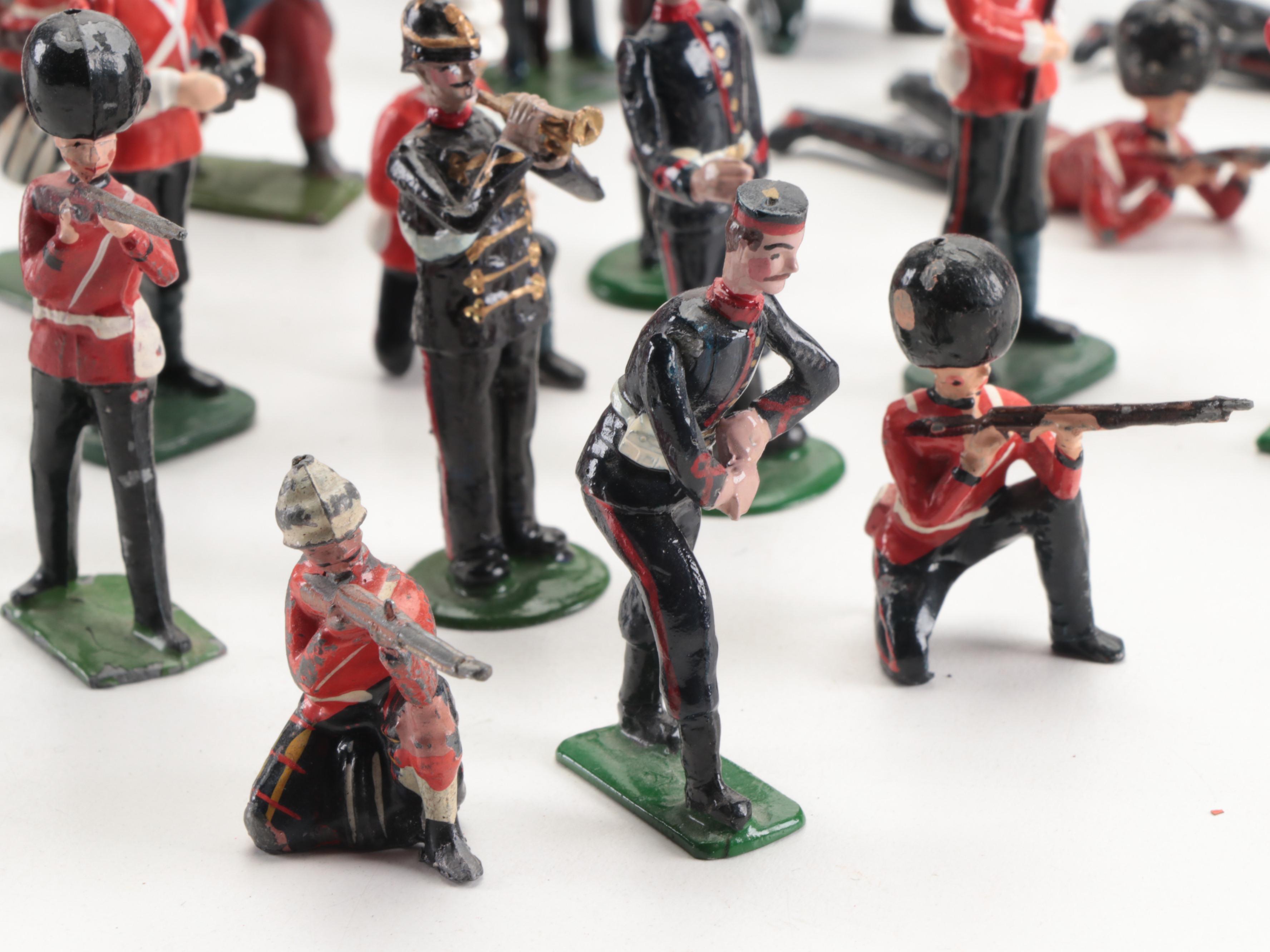Britains King's Rifle Corps, French Foreign Legion, More Infantry Toy Soldiers