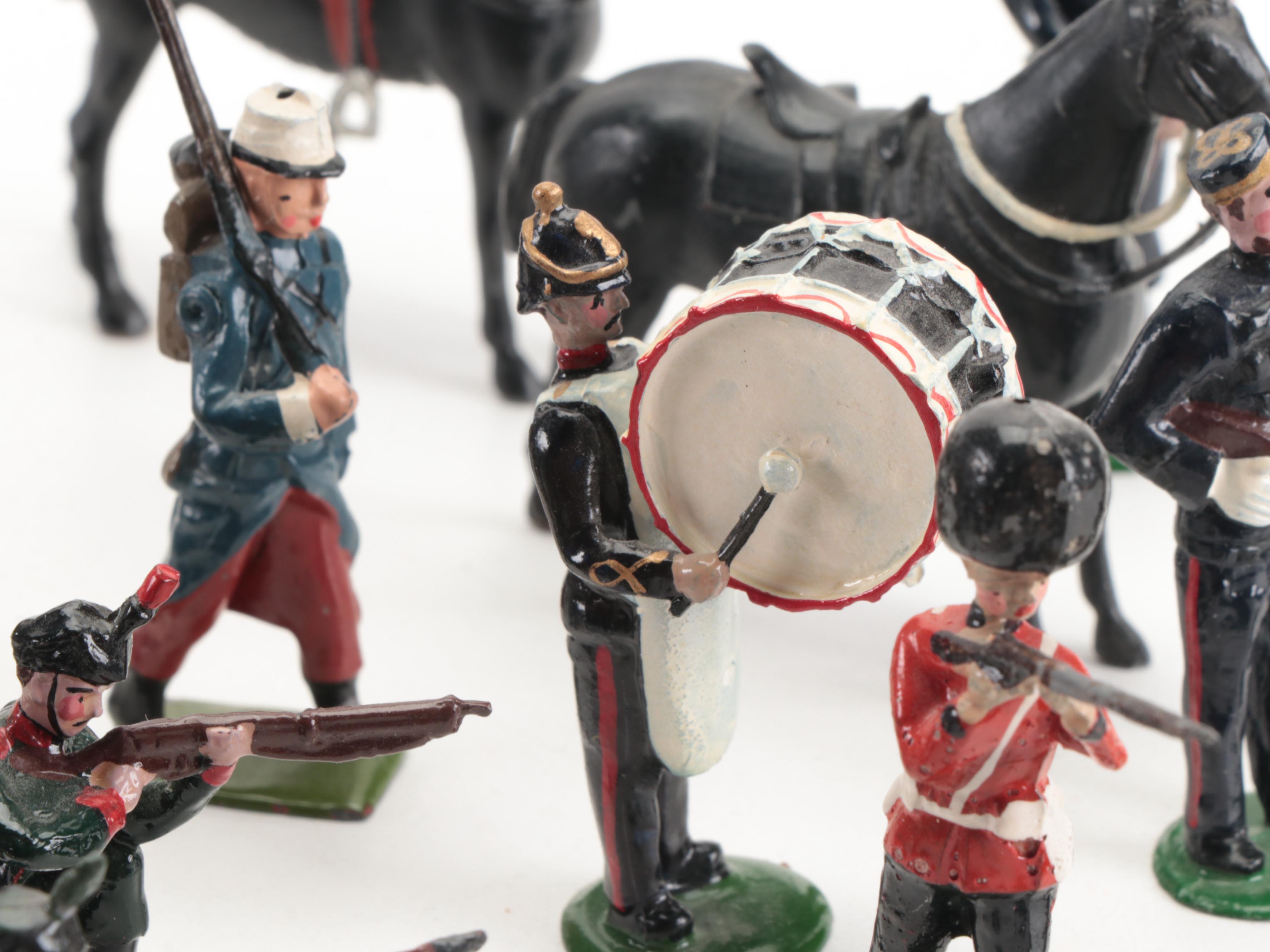 Britains King's Rifle Corps, French Foreign Legion, More Infantry Toy Soldiers