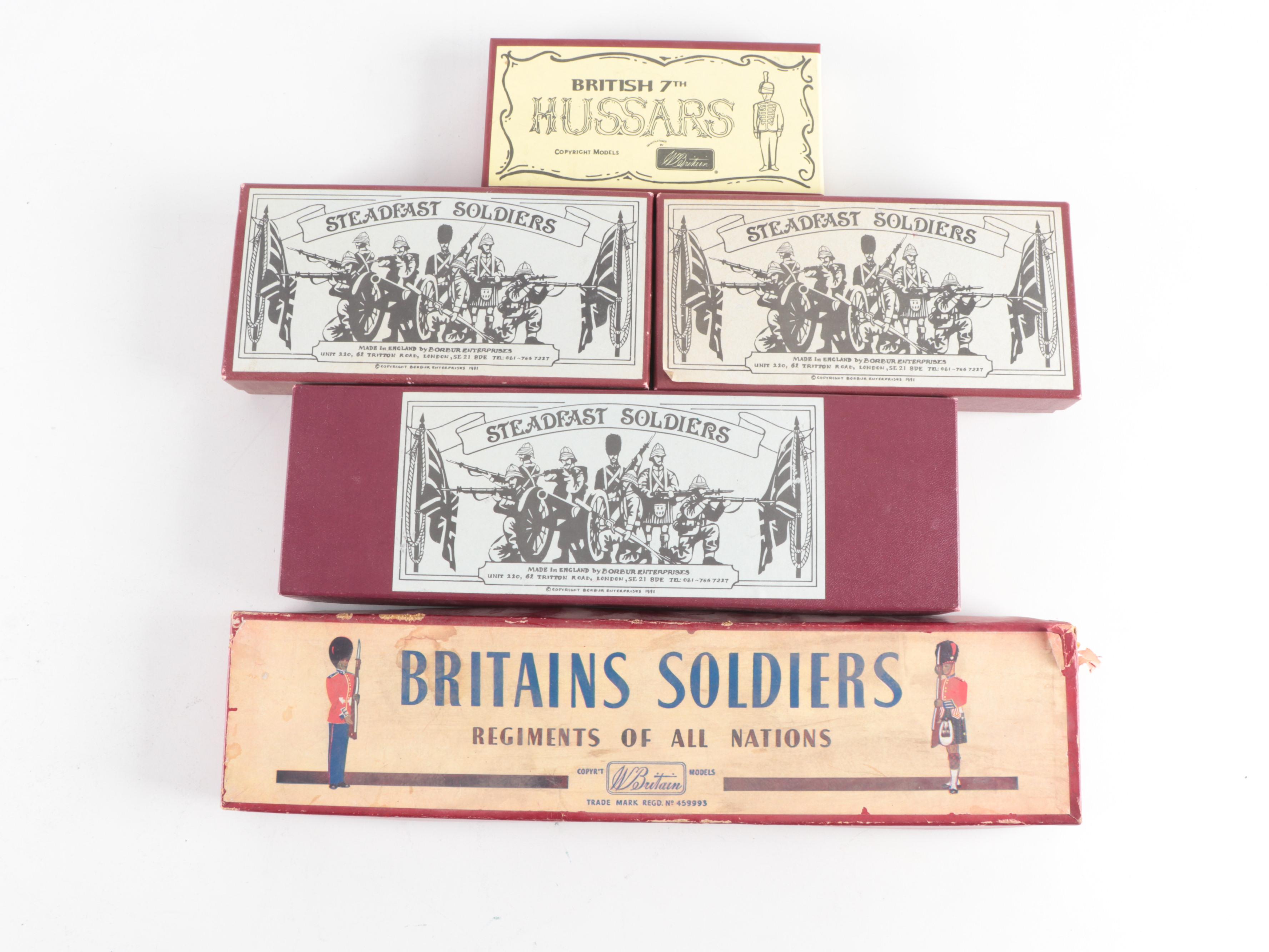 Britains King's Rifle Corps, French Foreign Legion, More Infantry Toy Soldiers