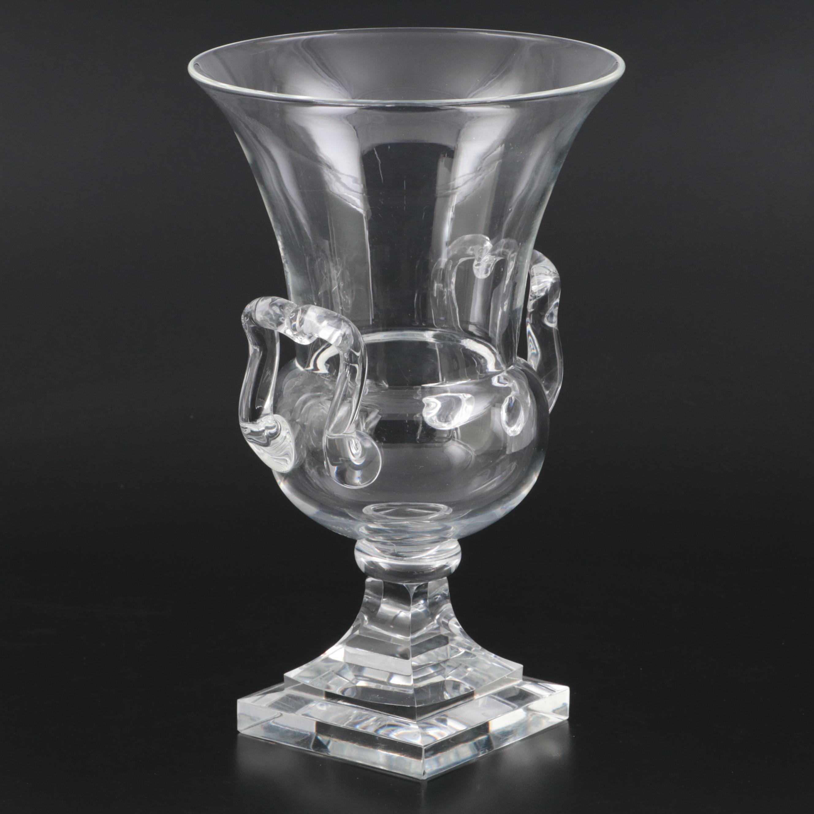 Frederick Carder for Steuben Footed Glass Vase