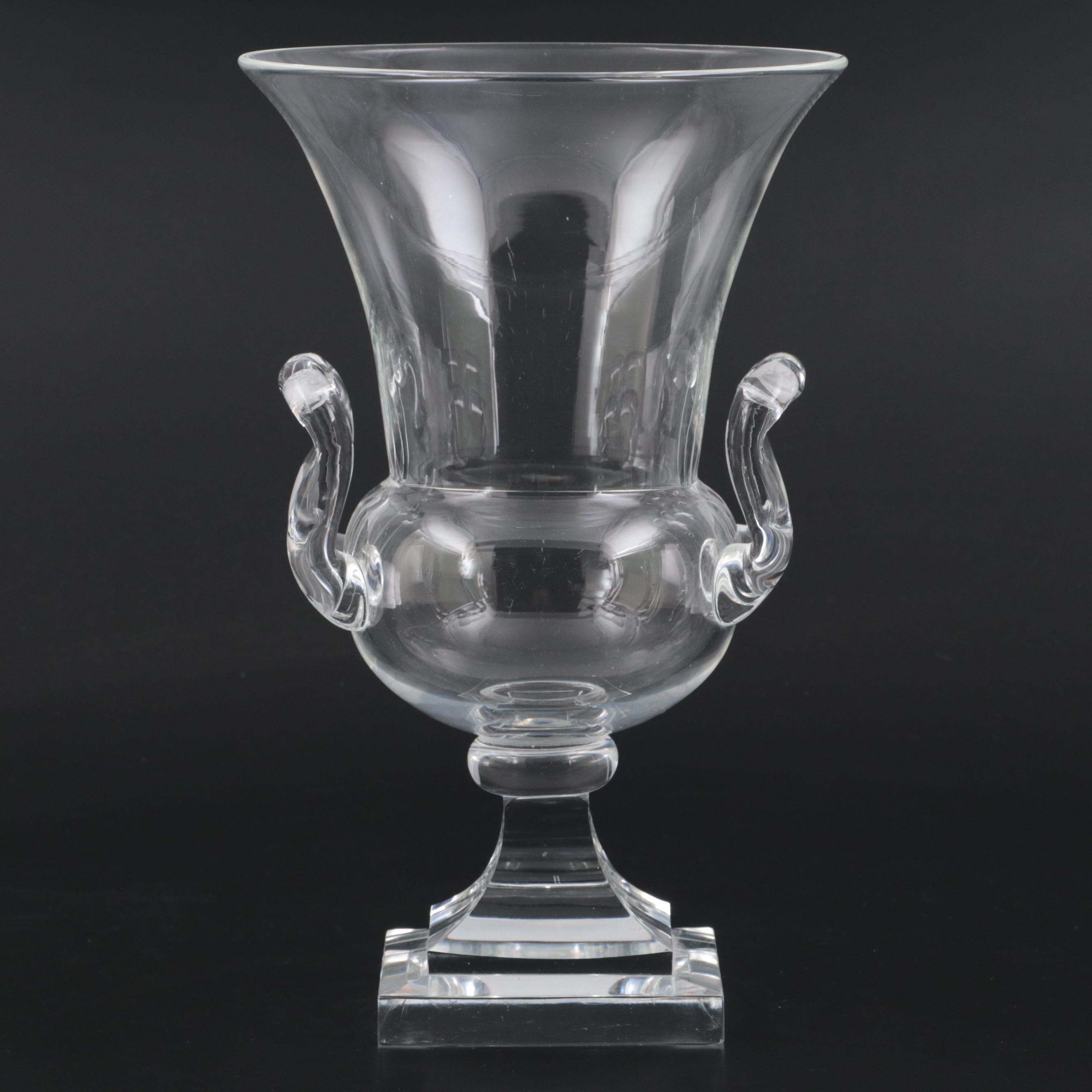 Frederick Carder for Steuben Footed Glass Vase