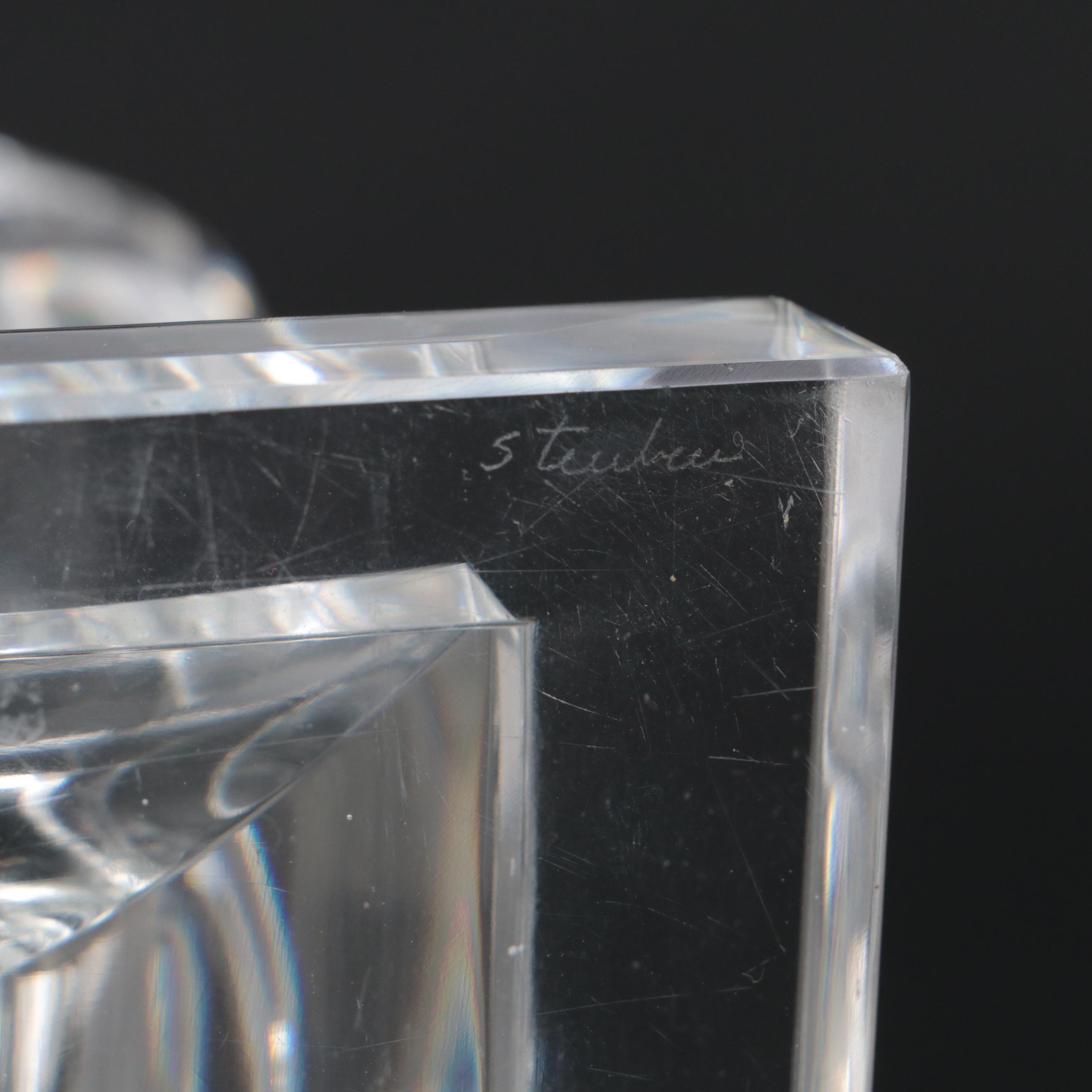 Frederick Carder for Steuben Footed Glass Vase