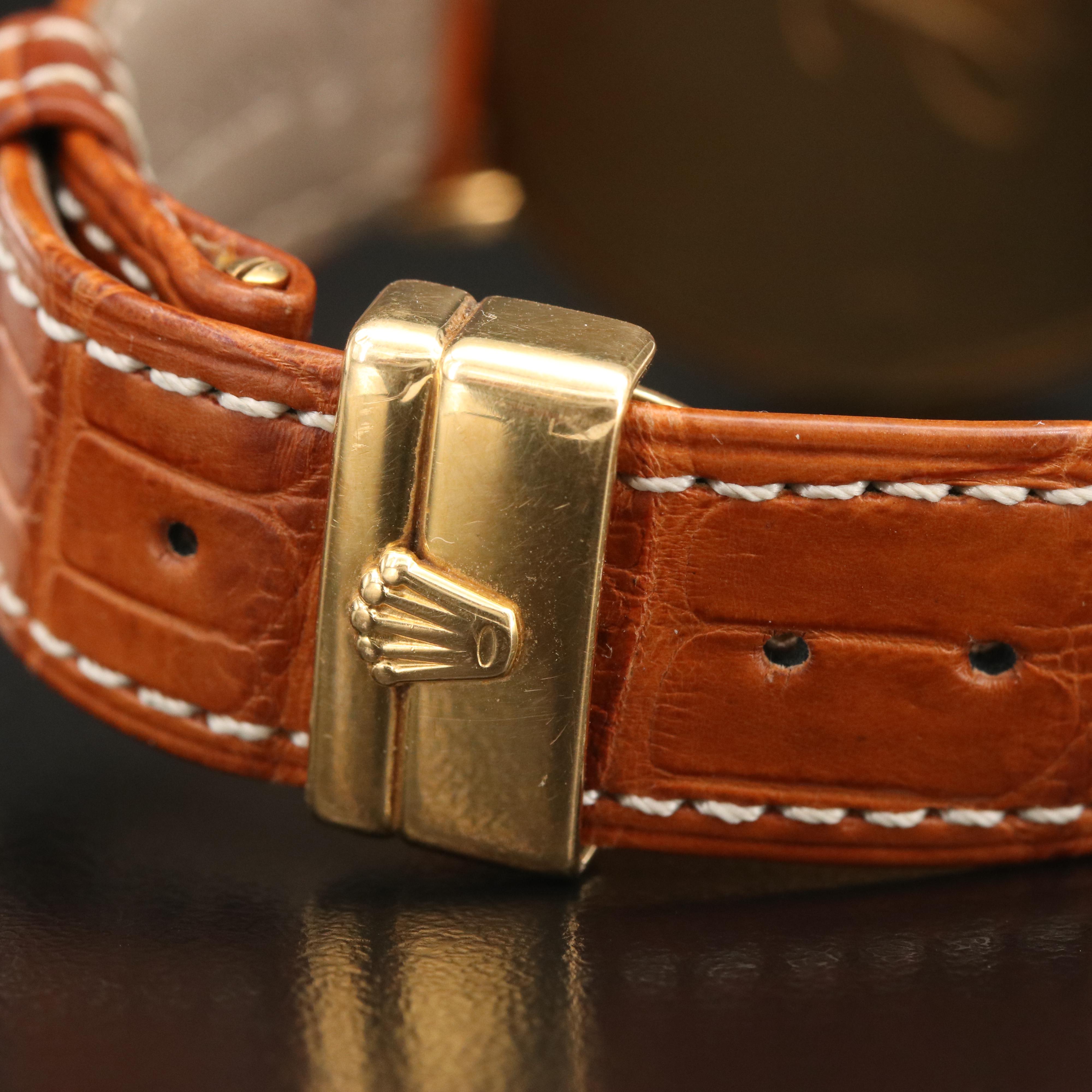 18K Rolex Cellini Quartz Watch