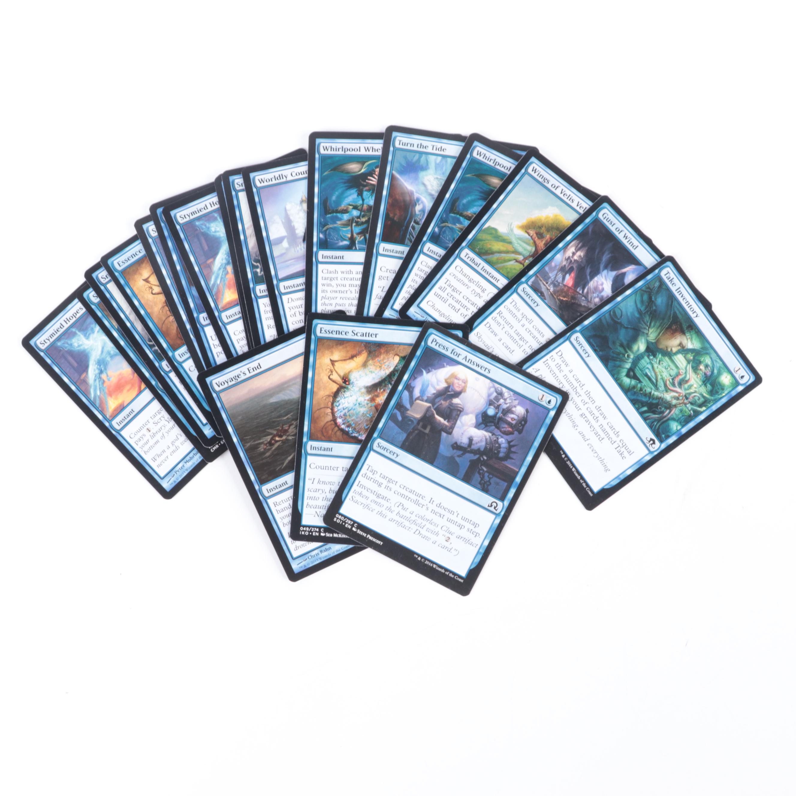 Magic: The Gathering Trading Cards with Uncommons and Playmats, 1990s–2020s