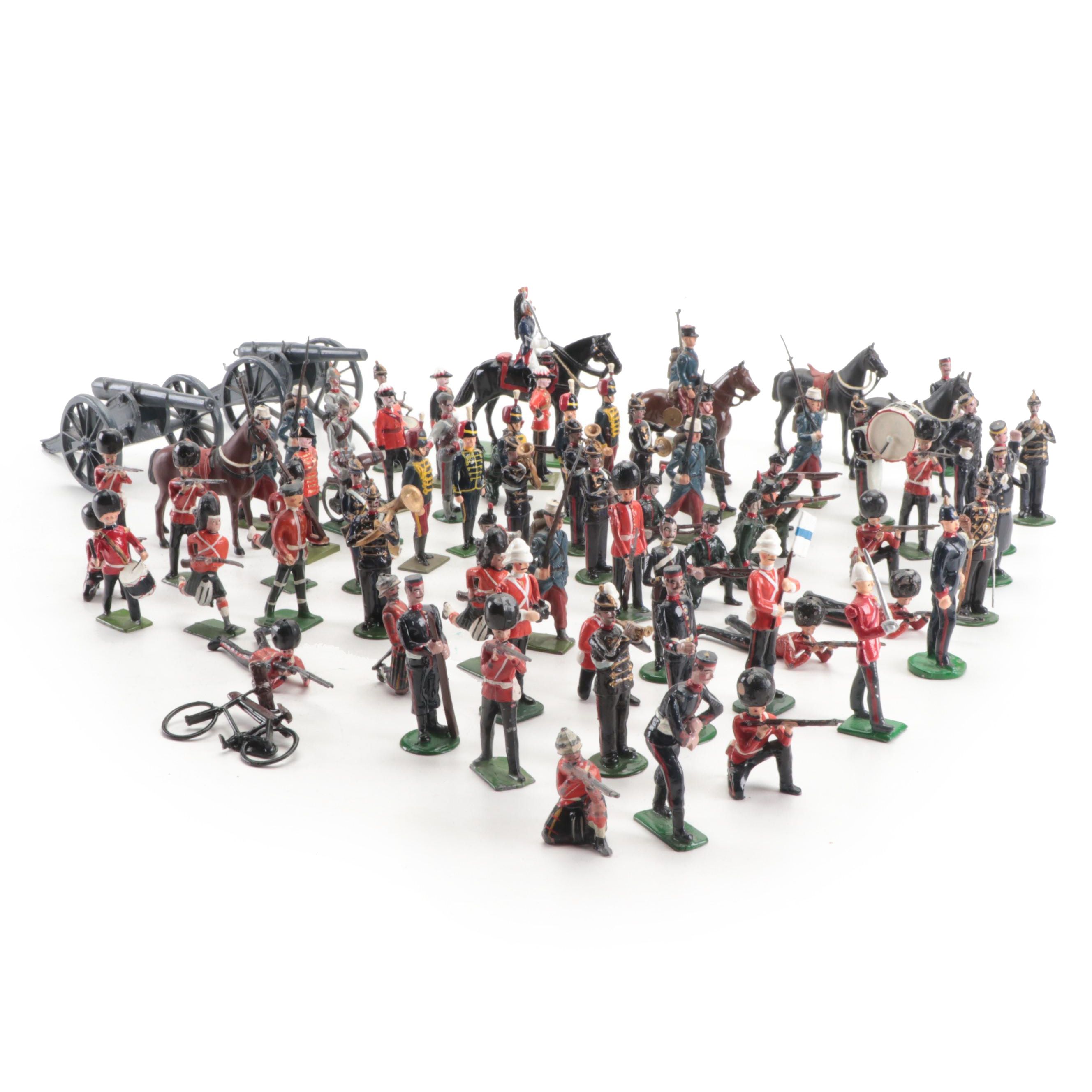 Britains King's Rifle Corps, French Foreign Legion, More Infantry Toy Soldiers