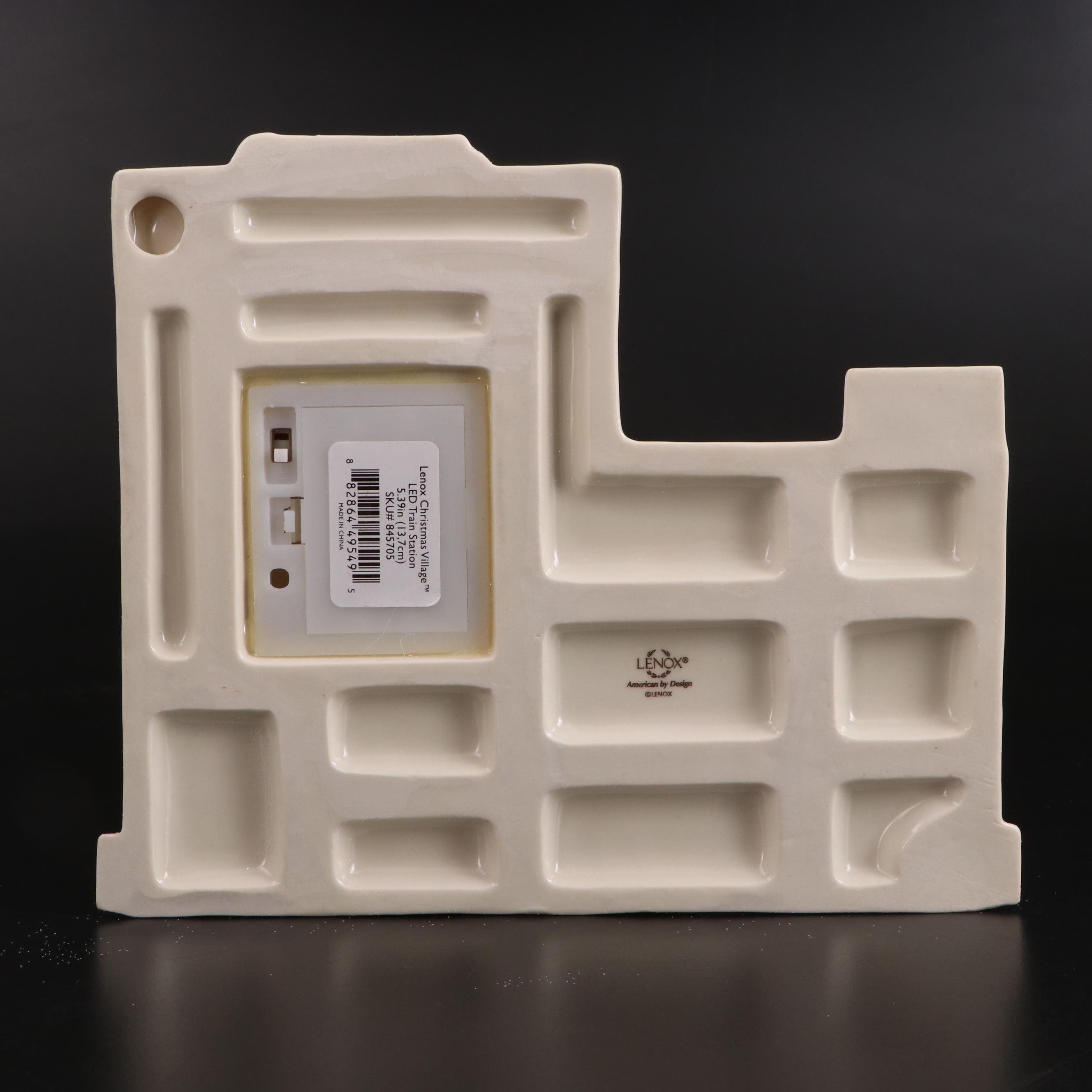 Lenox for Macy's Porcelain Christmas Village Figurines