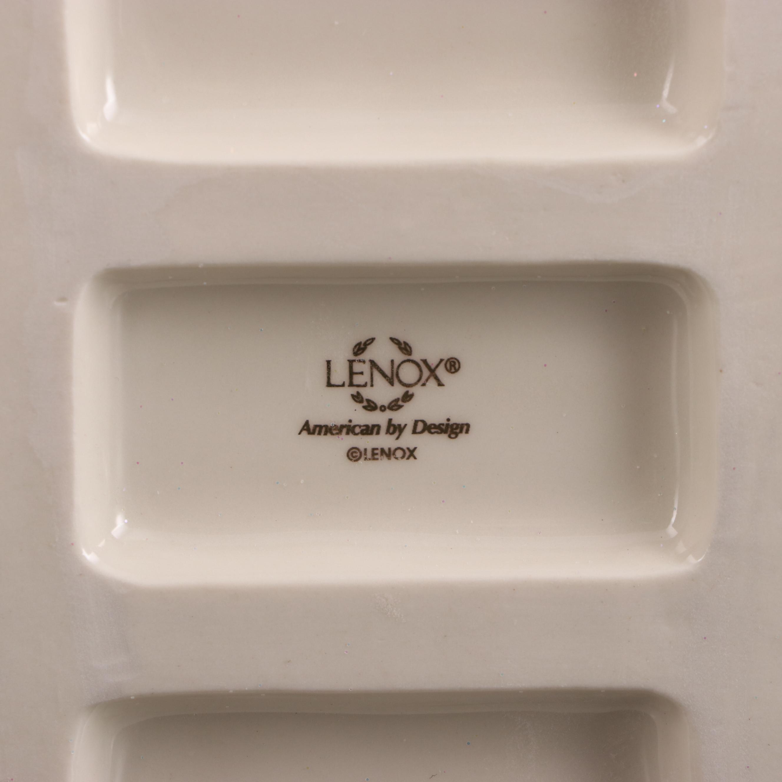 Lenox for Macy's Porcelain Christmas Village Figurines