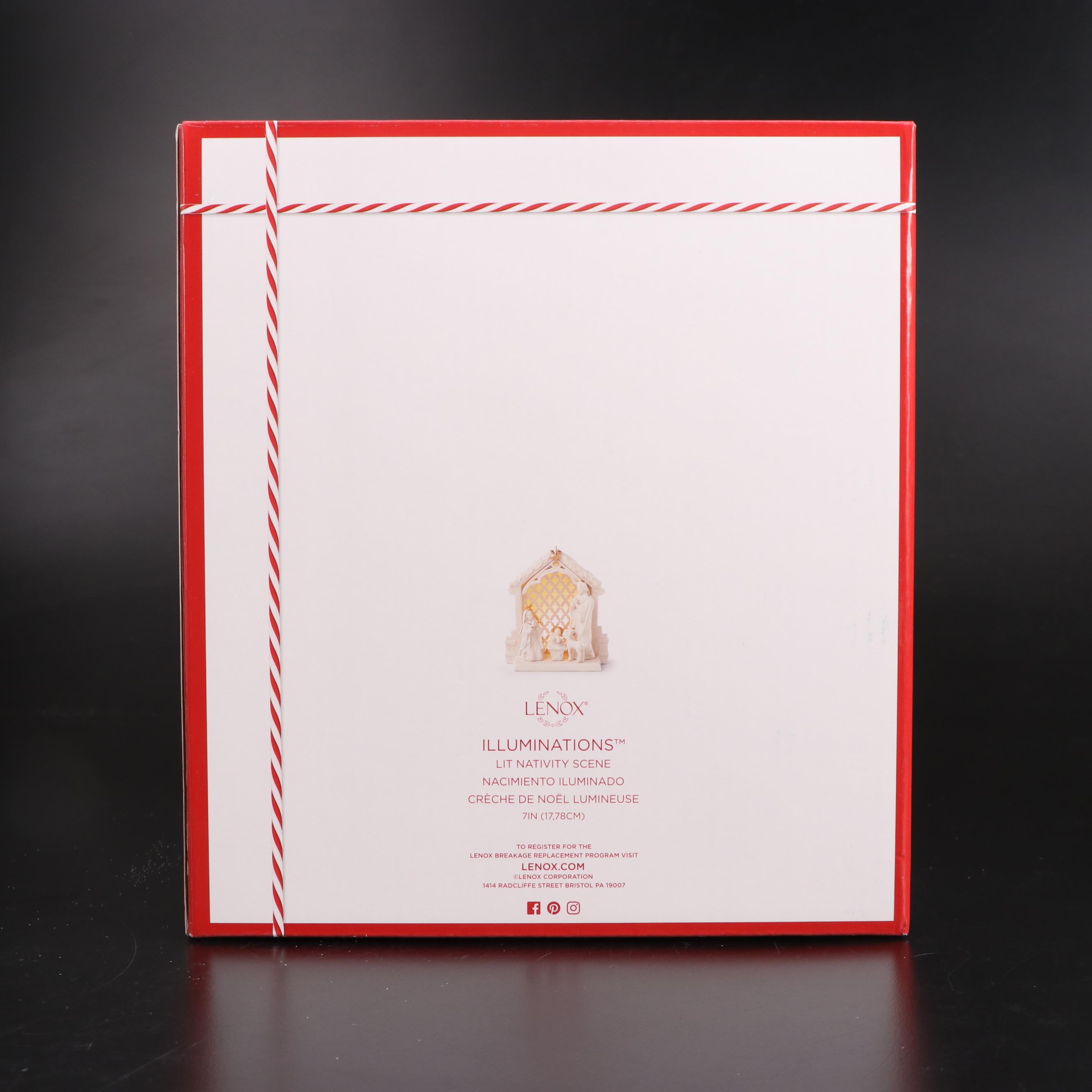 Lenox for Macy's Porcelain Christmas Village Figurines