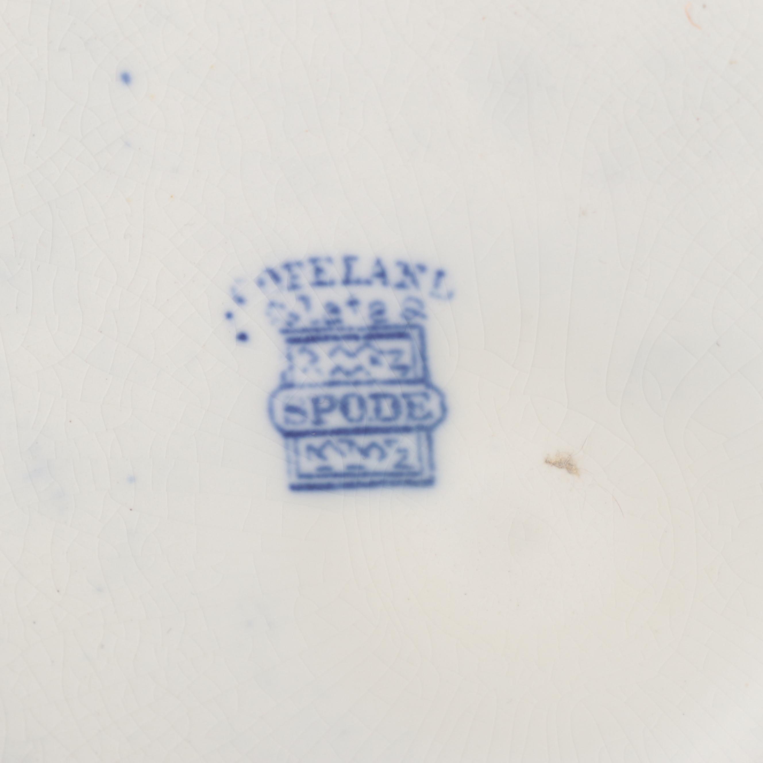 Wedgwood "Willow Blue" Tureen with Other English Blue Willow Tableware