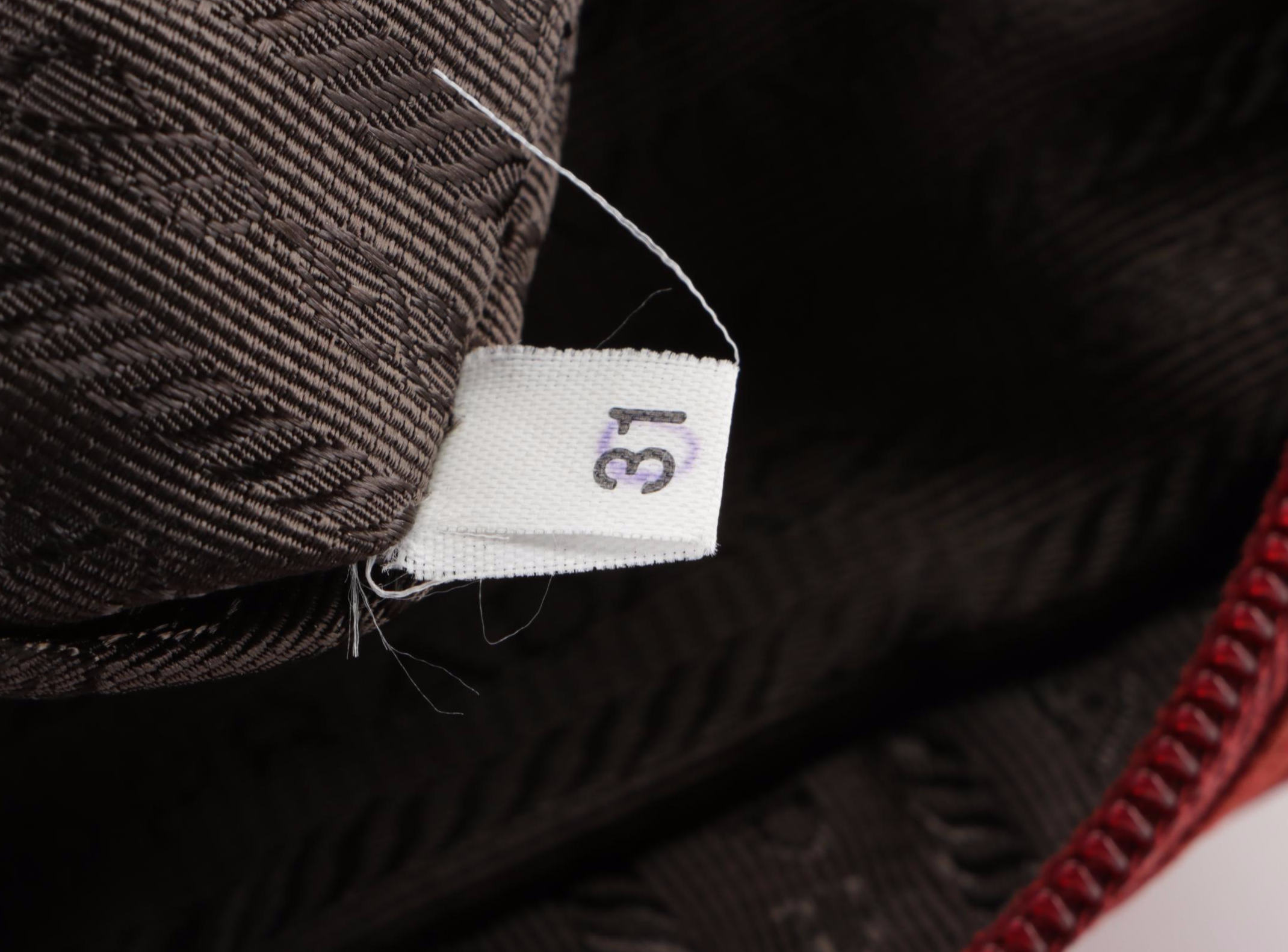 Prada Handbag in Red Twill Nylon