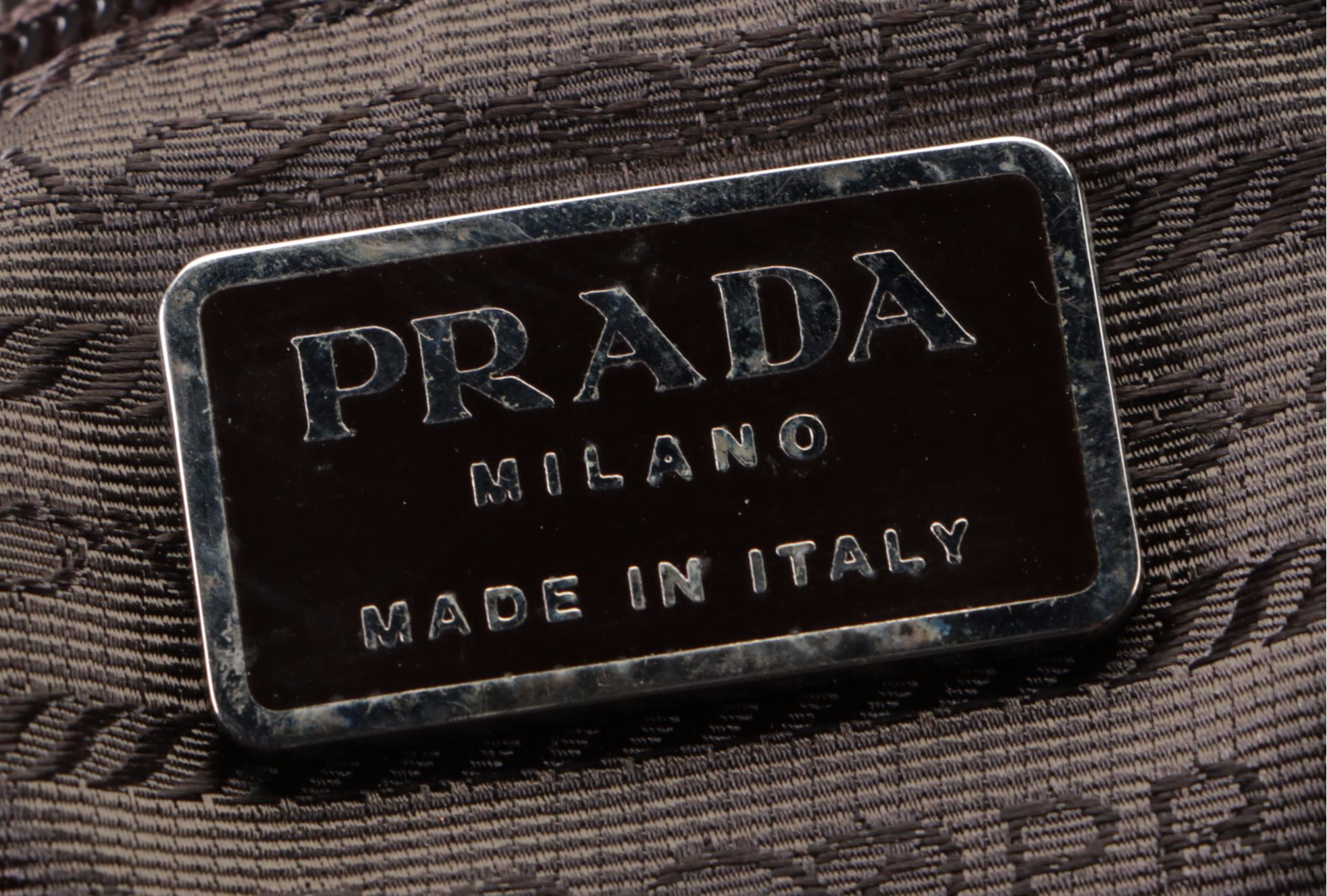 Prada Handbag in Red Twill Nylon