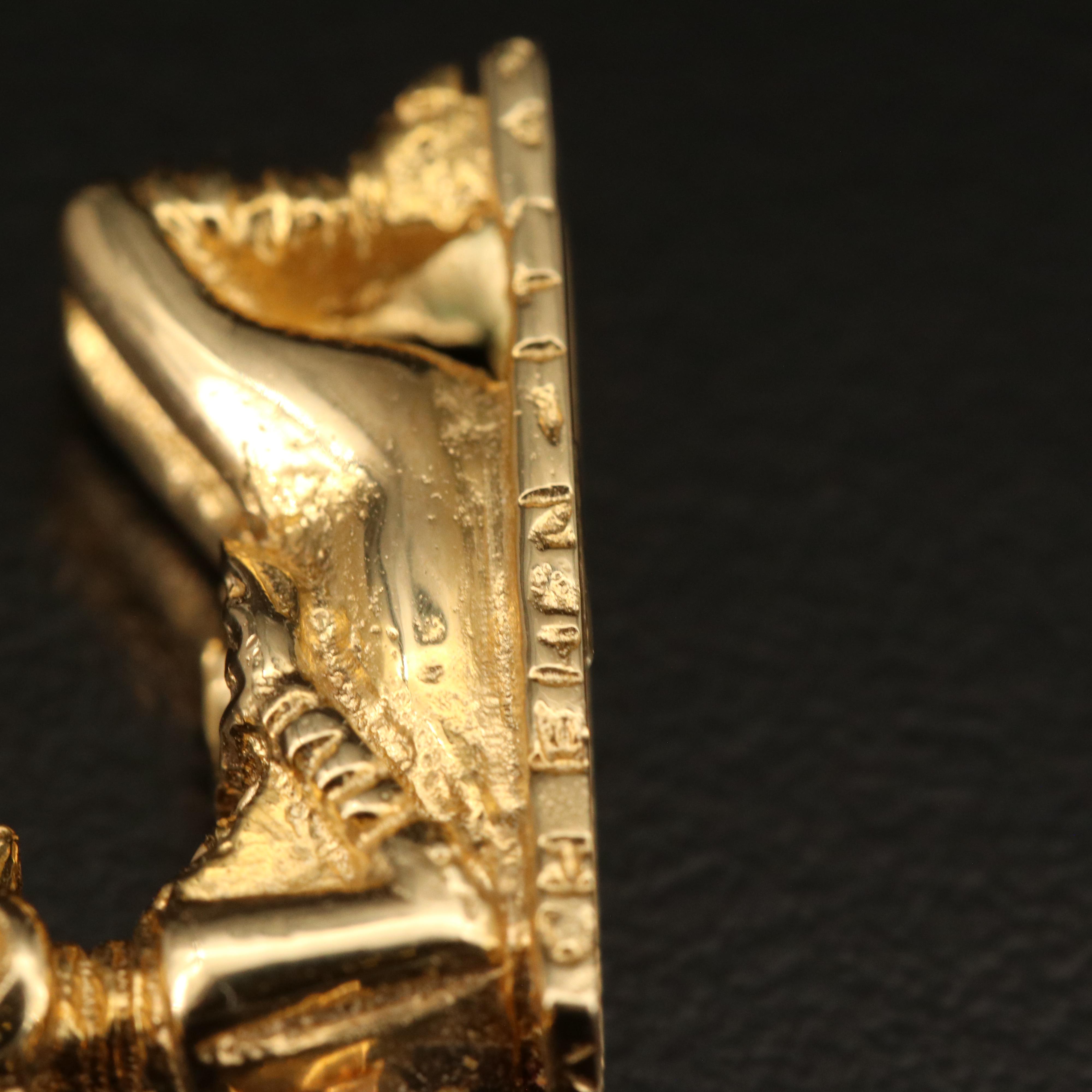 Mexican 14K Figural Pendant