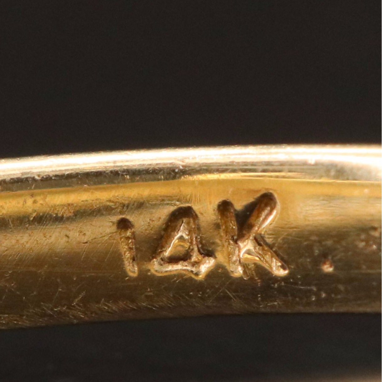 14K Pearl Solitaire Ring