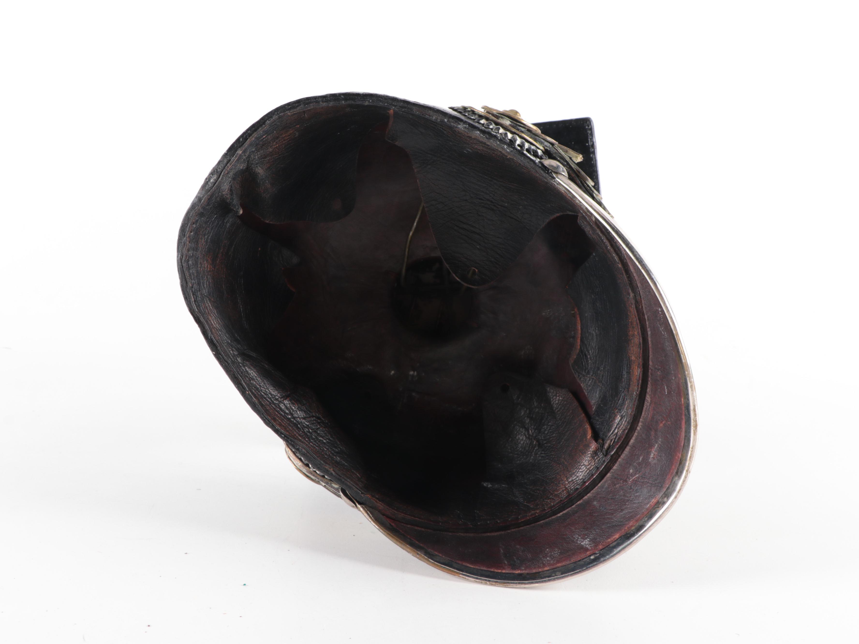 WWI Prussian Uhlan Lancer Officer's Helmet