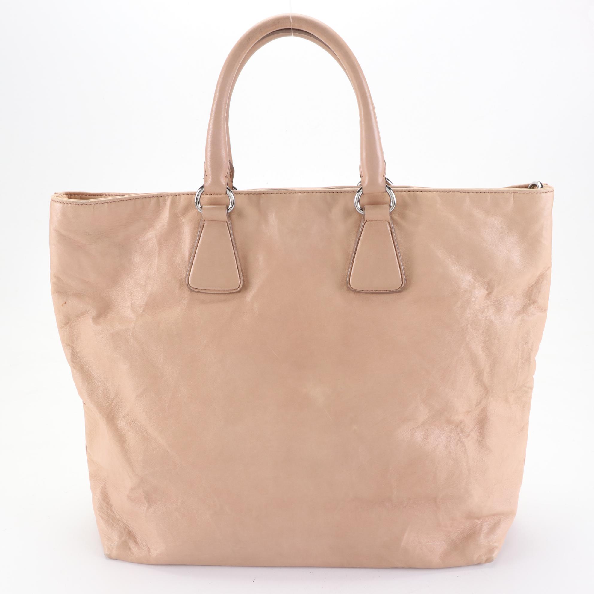 Prada Large Tote Bag in Nappa Leather