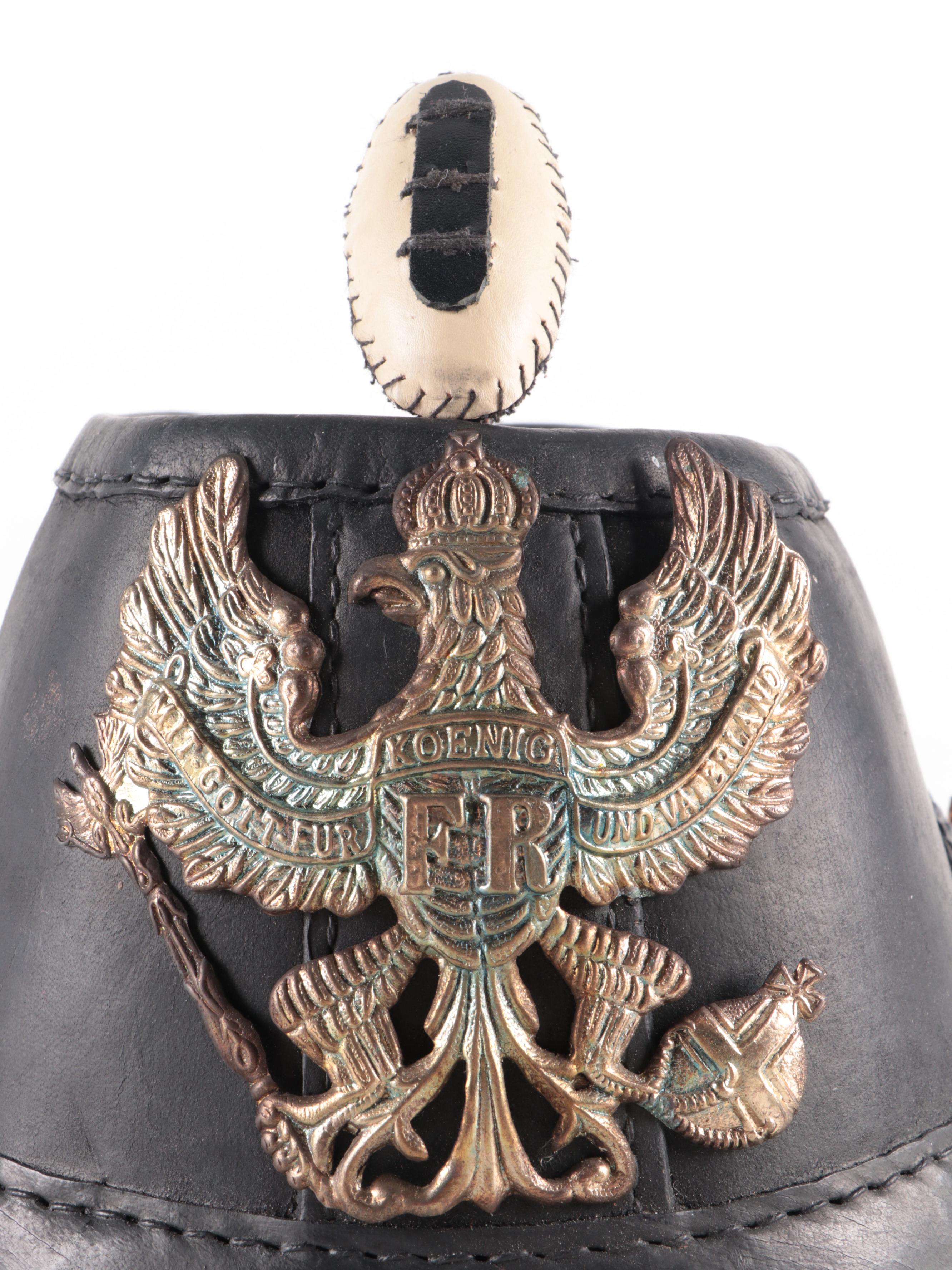 Reproduction WWI Prussian M1915 Jäger Enlisted Shako