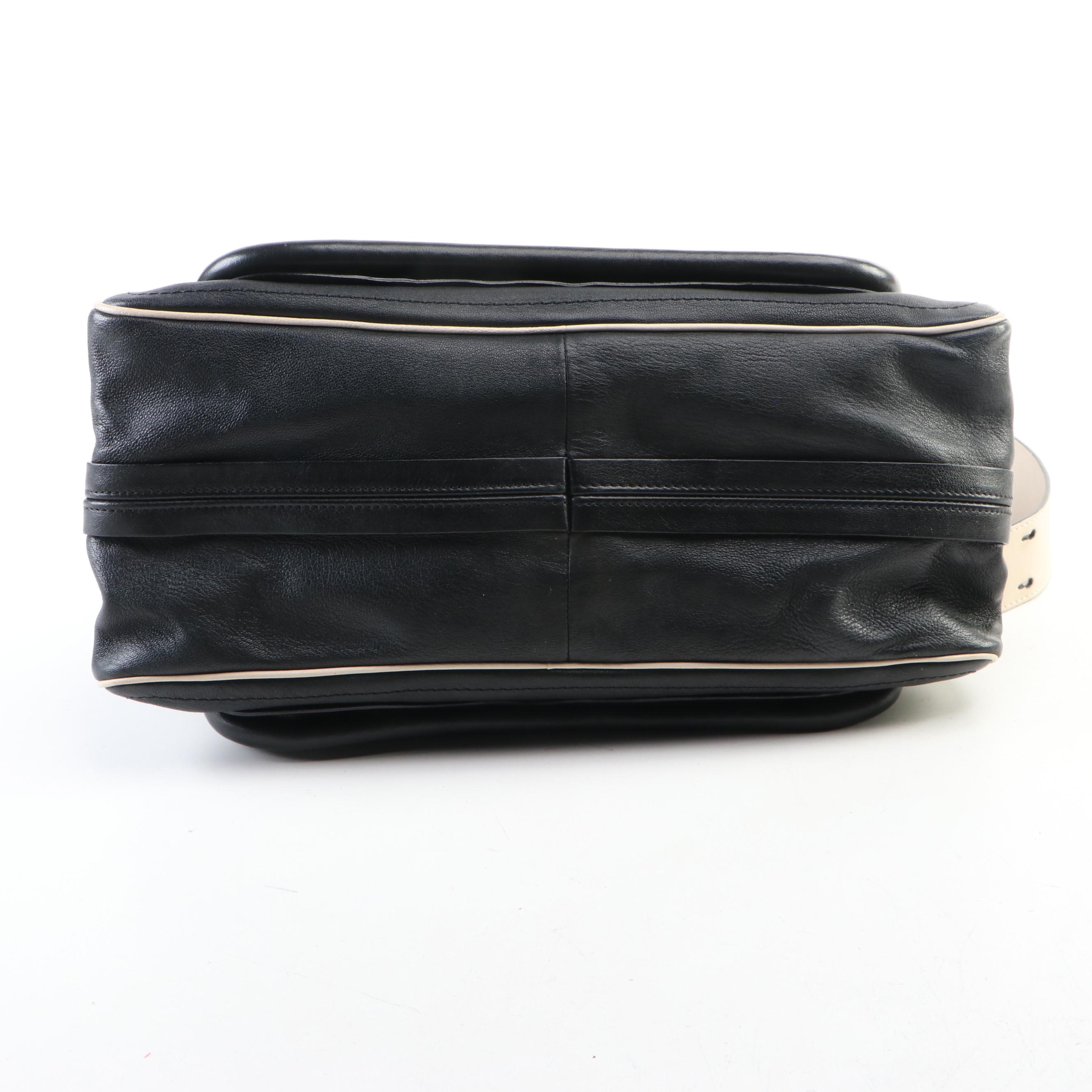 Chloé Paraty Black Leather Two-Way Bag