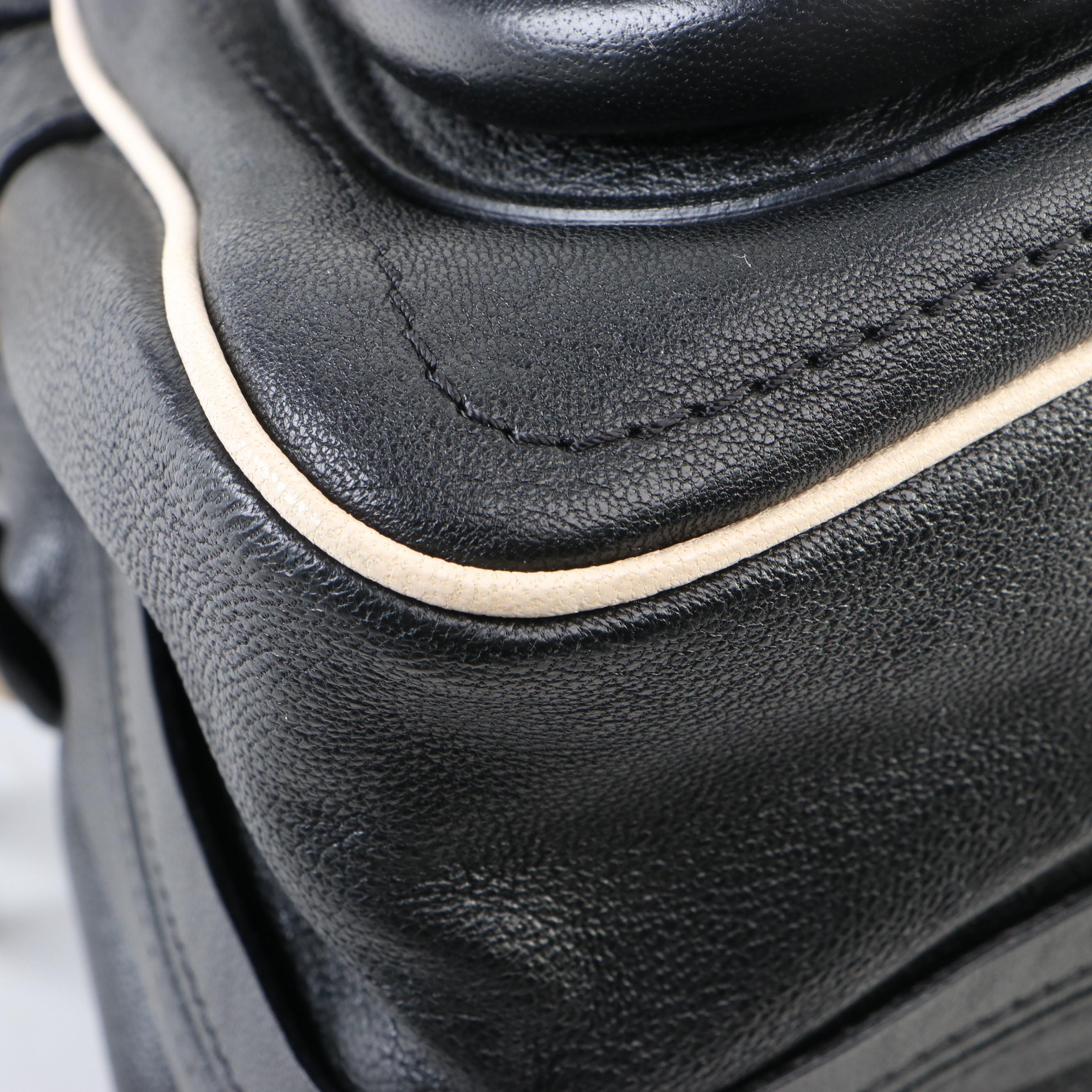 Chloé Paraty Black Leather Two-Way Bag