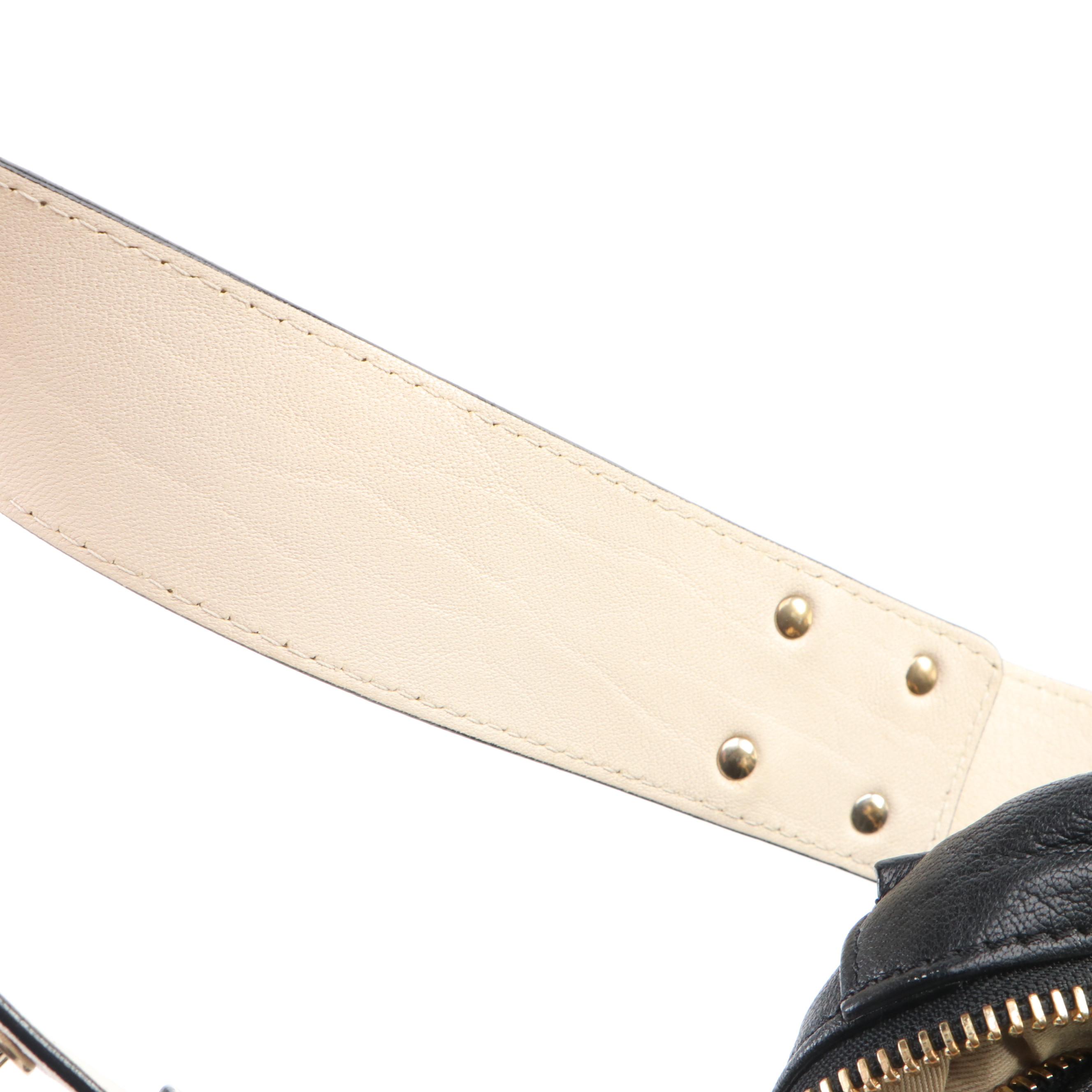 Chloé Paraty Black Leather Two-Way Bag