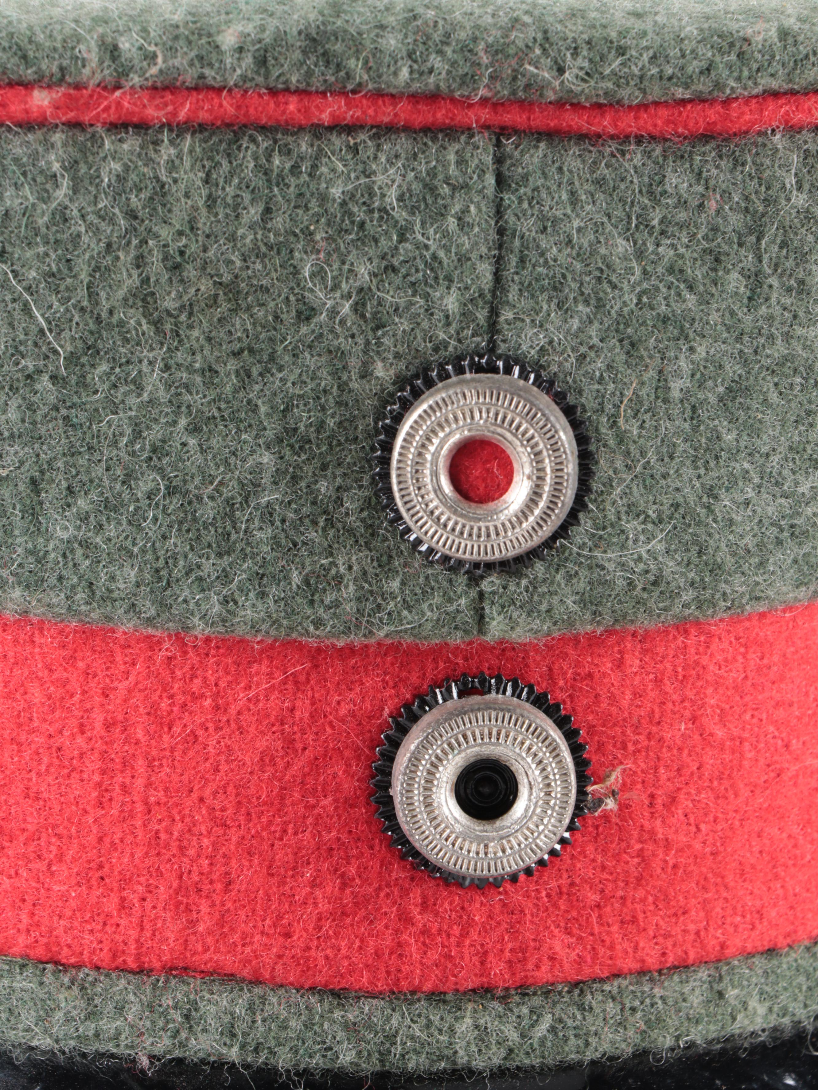 Reproduction Prussian 'Pickelhaube' Helmet and Visor Cap