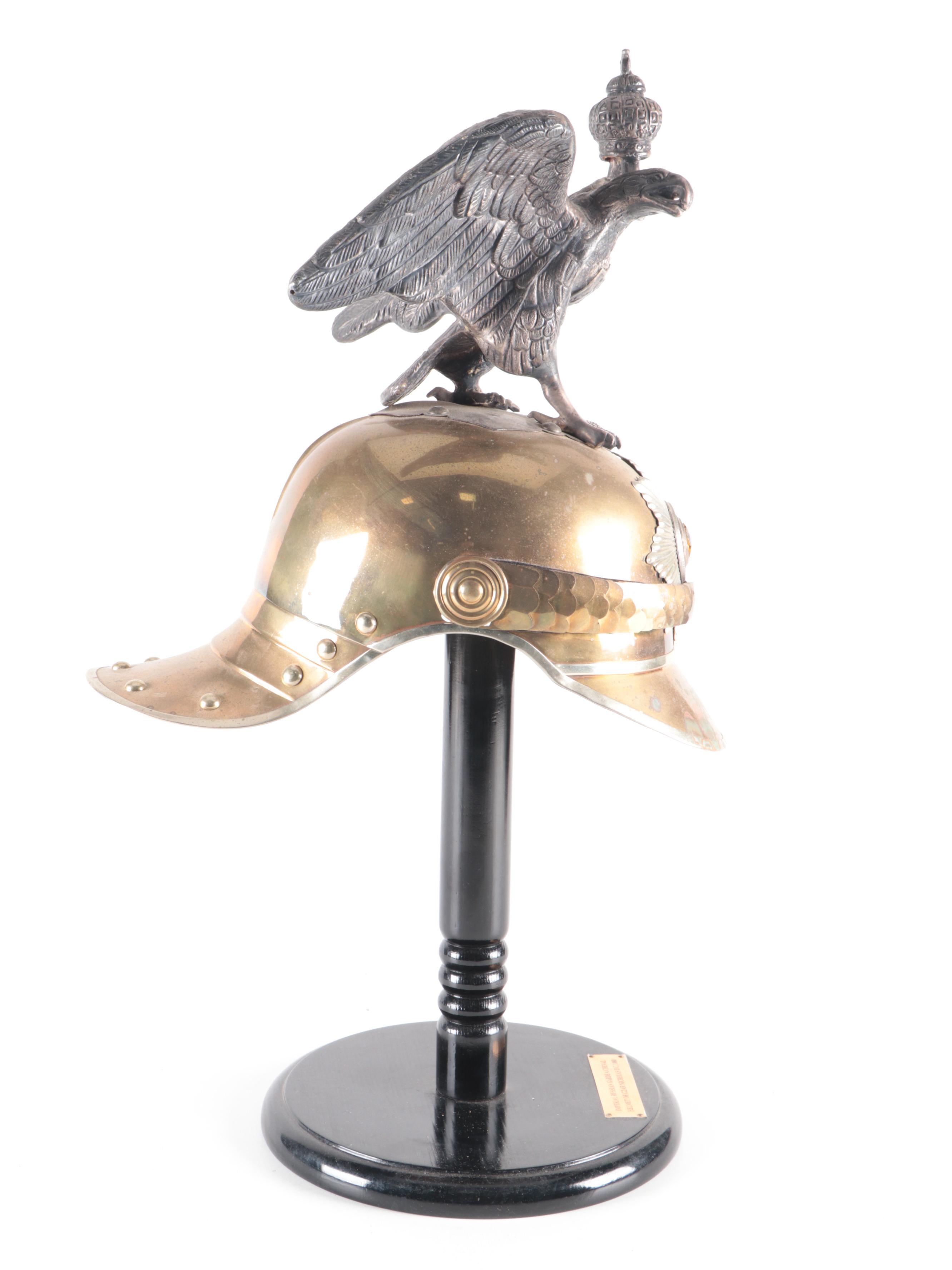 Reproduction of Czar Nicholas II Imperial Russian Garde à Cheval Helmet