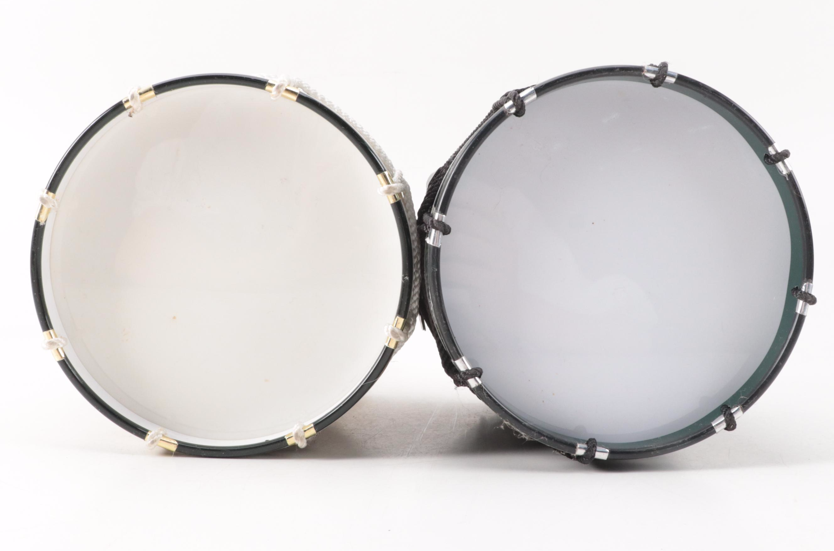 Set of Regimental Replicas British Army Drums Ice Buckets