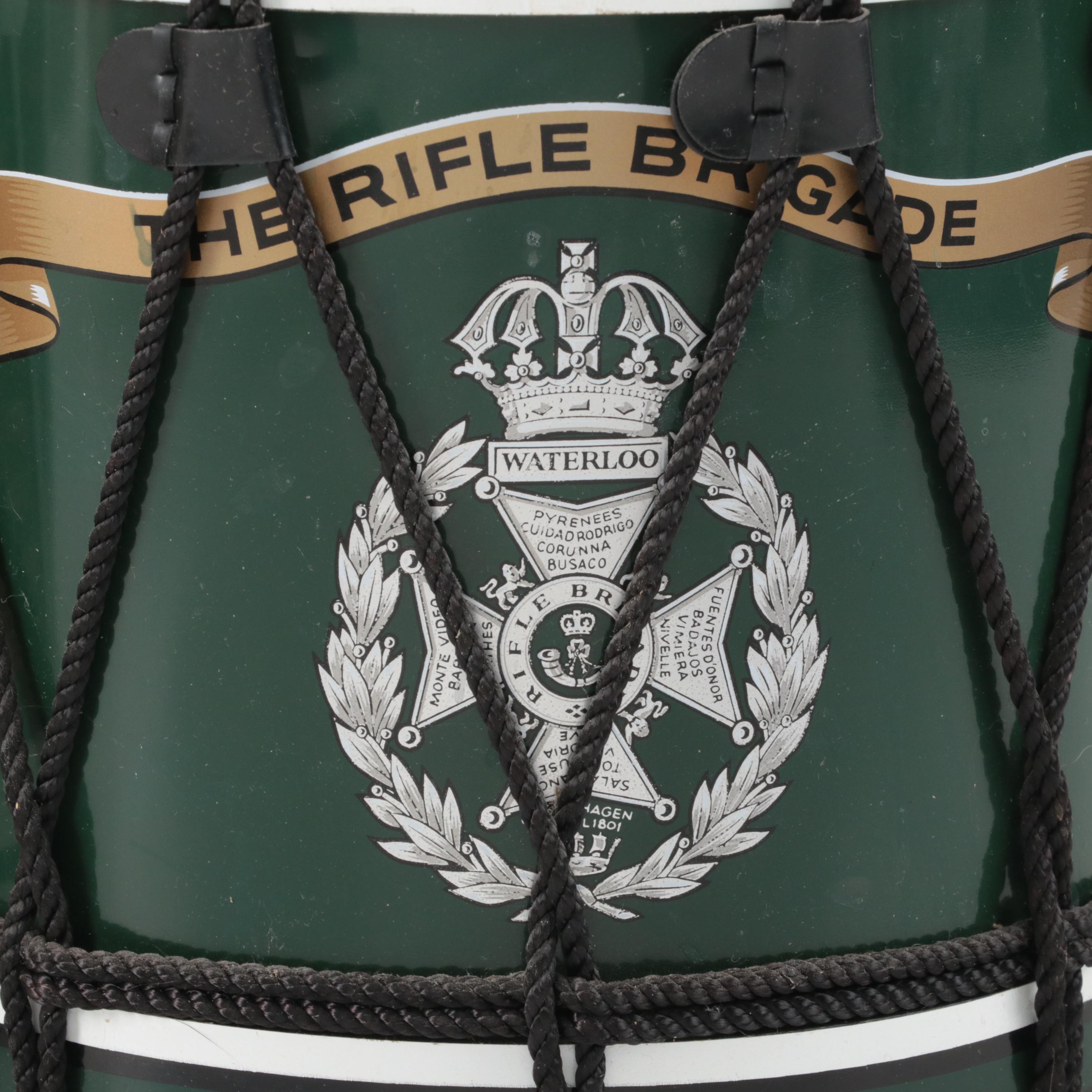 Set of Regimental Replicas British Army Drums Ice Buckets