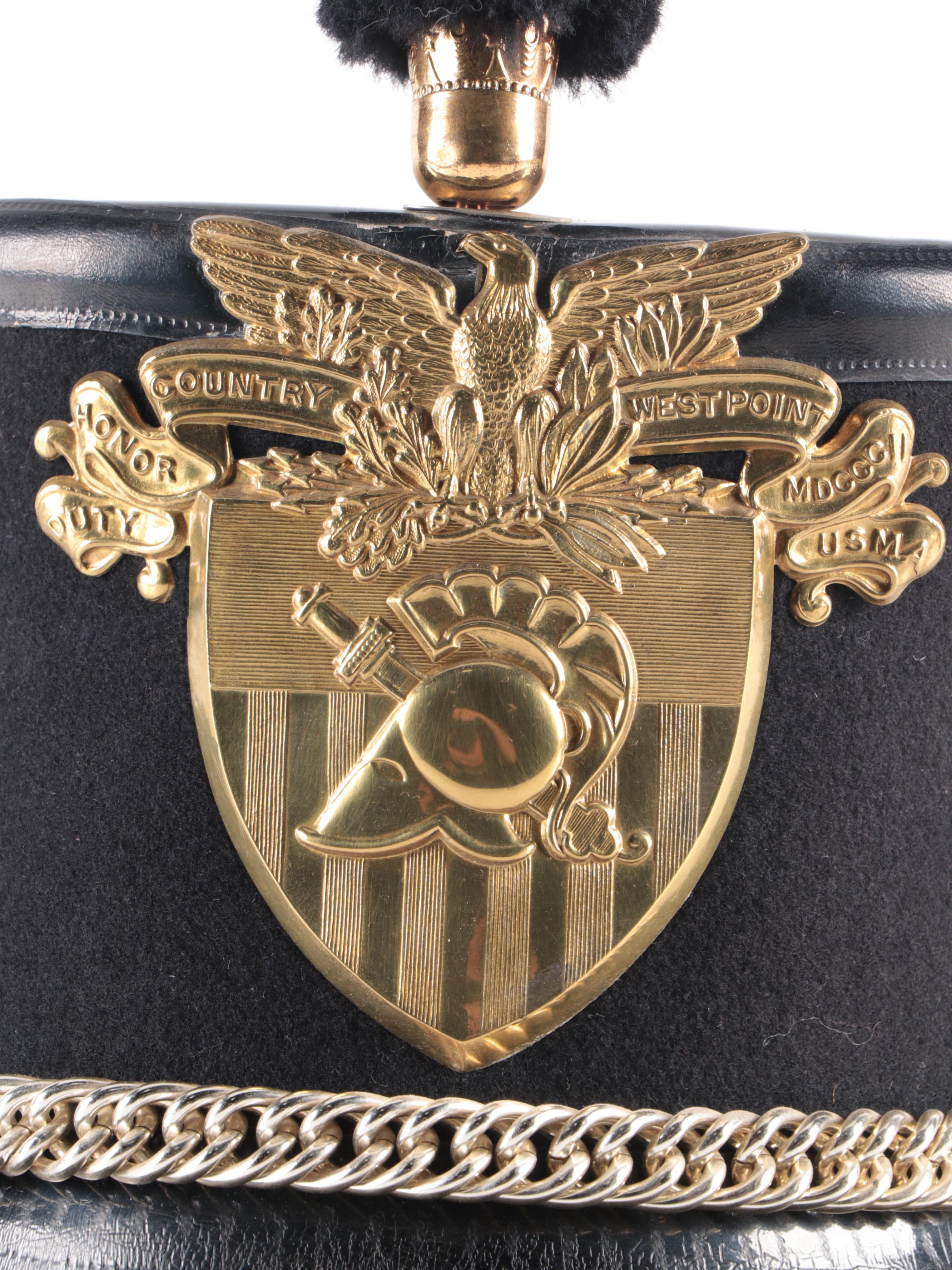 USMA West Point Cadet Shako, Mid-20th Century