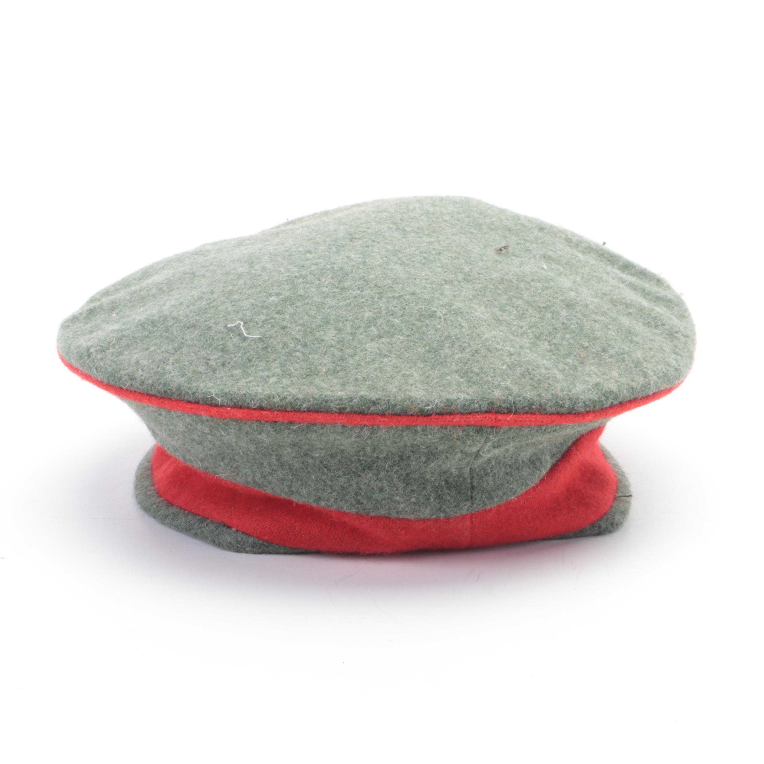 Reproduction WWI Prussian Field Cap and 'Pickelhaube' Helmet