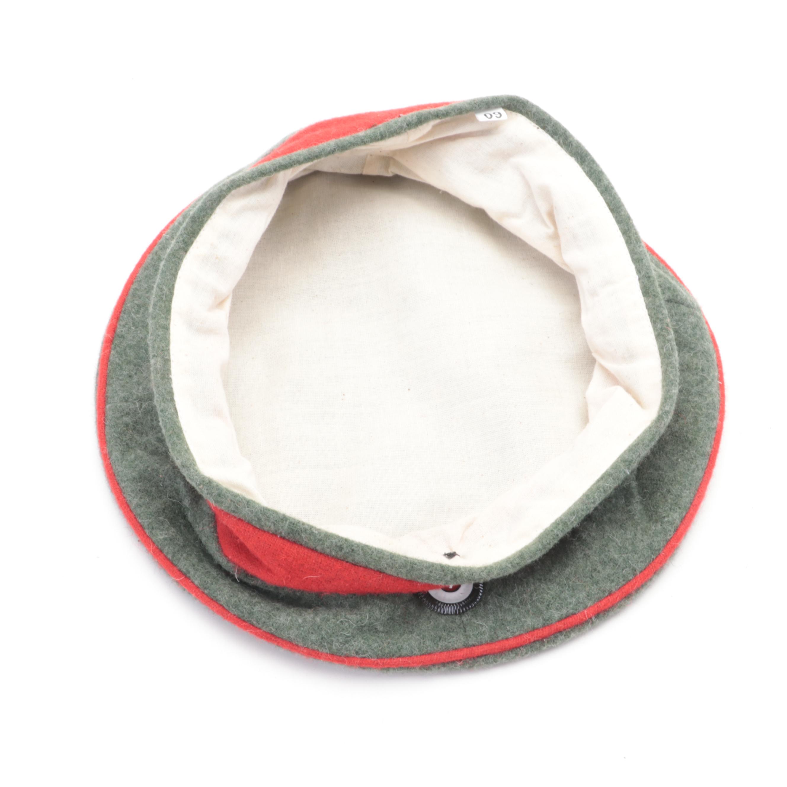 Reproduction WWI Prussian Field Cap and 'Pickelhaube' Helmet