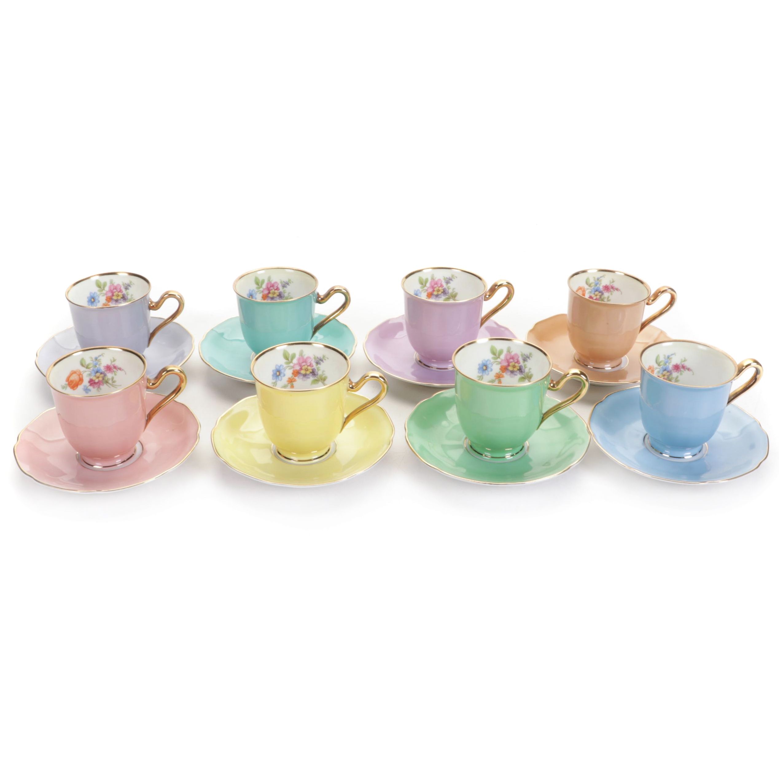 Tirschenreuth Porcelain Demitasse Cups