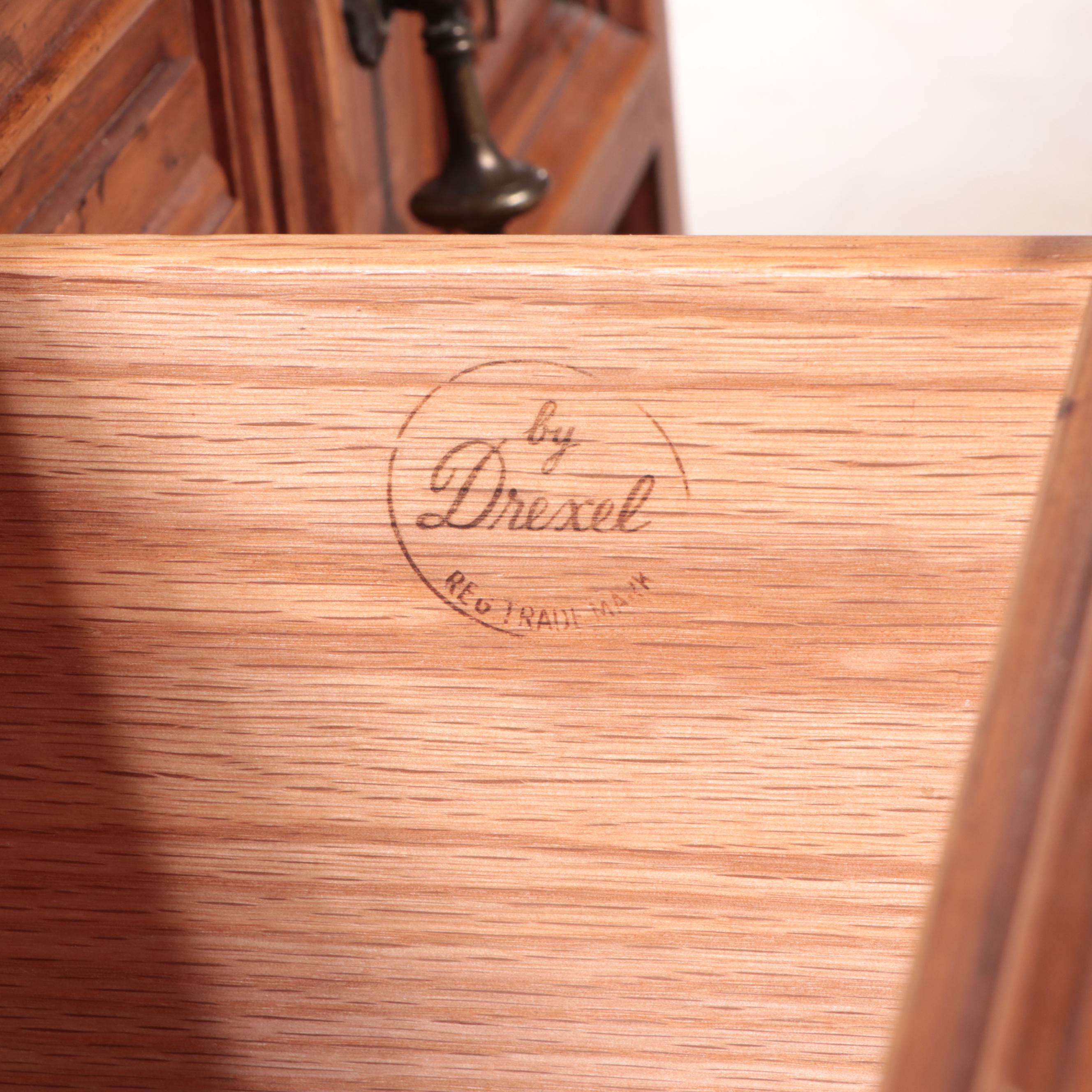 Drexel "Esperanto Collection" Oak Nine-Drawer Dresser, 1960s