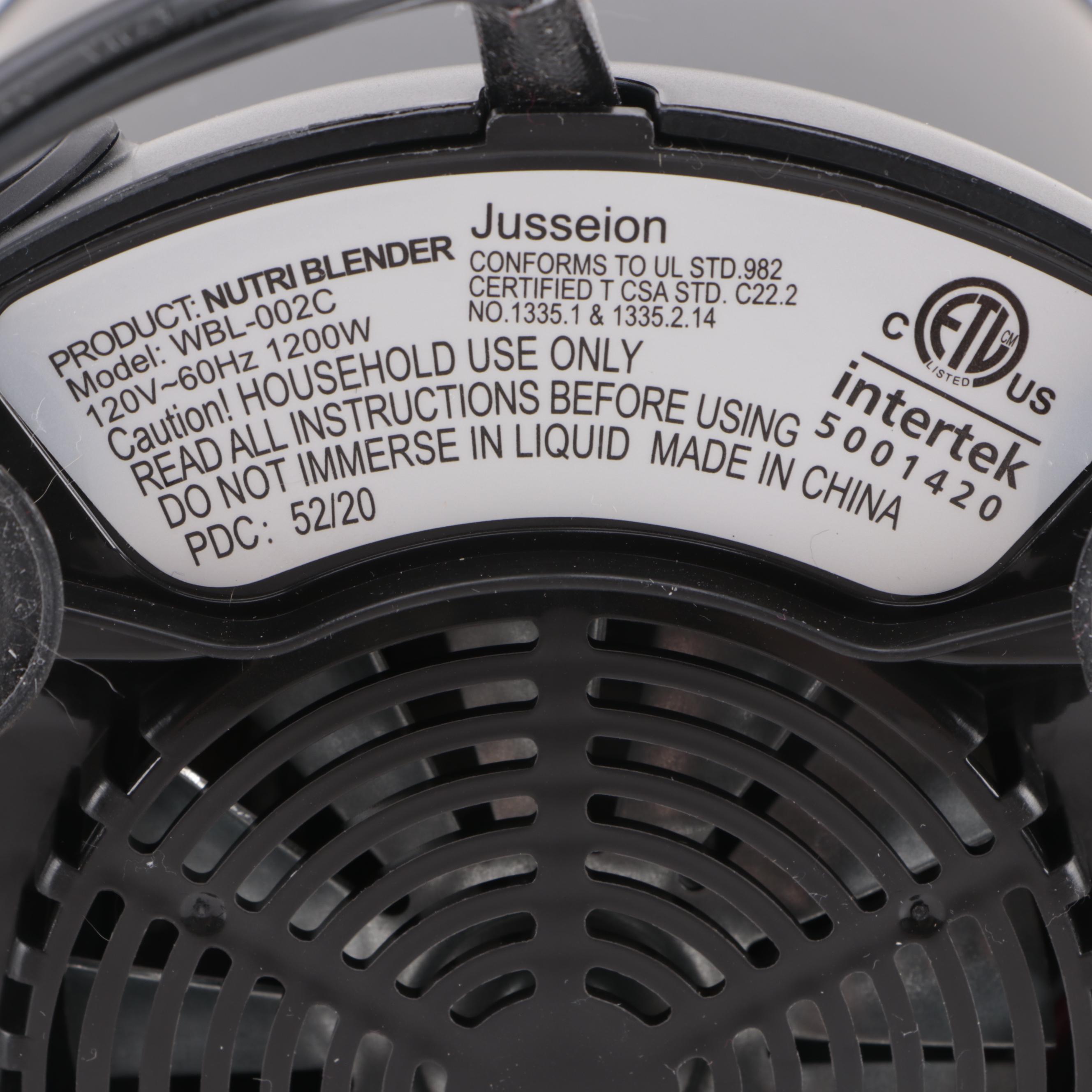 Jusseion Smart Touch Blender and Cuisinart Mini-Prep PLUS Food Processor