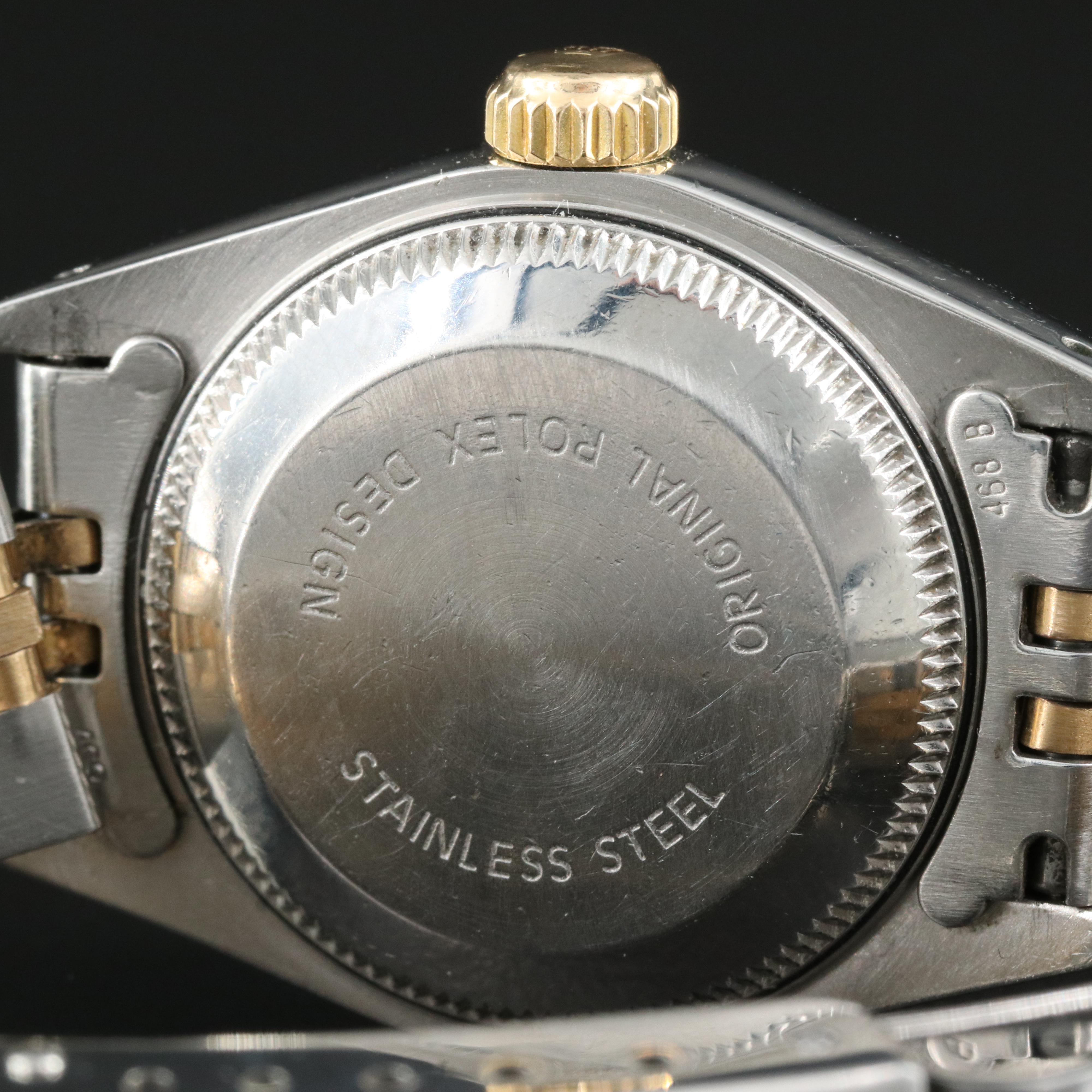 1990 Rolex Oyster Perpetual Mother-of-Pearl Diamond Datejust Watch