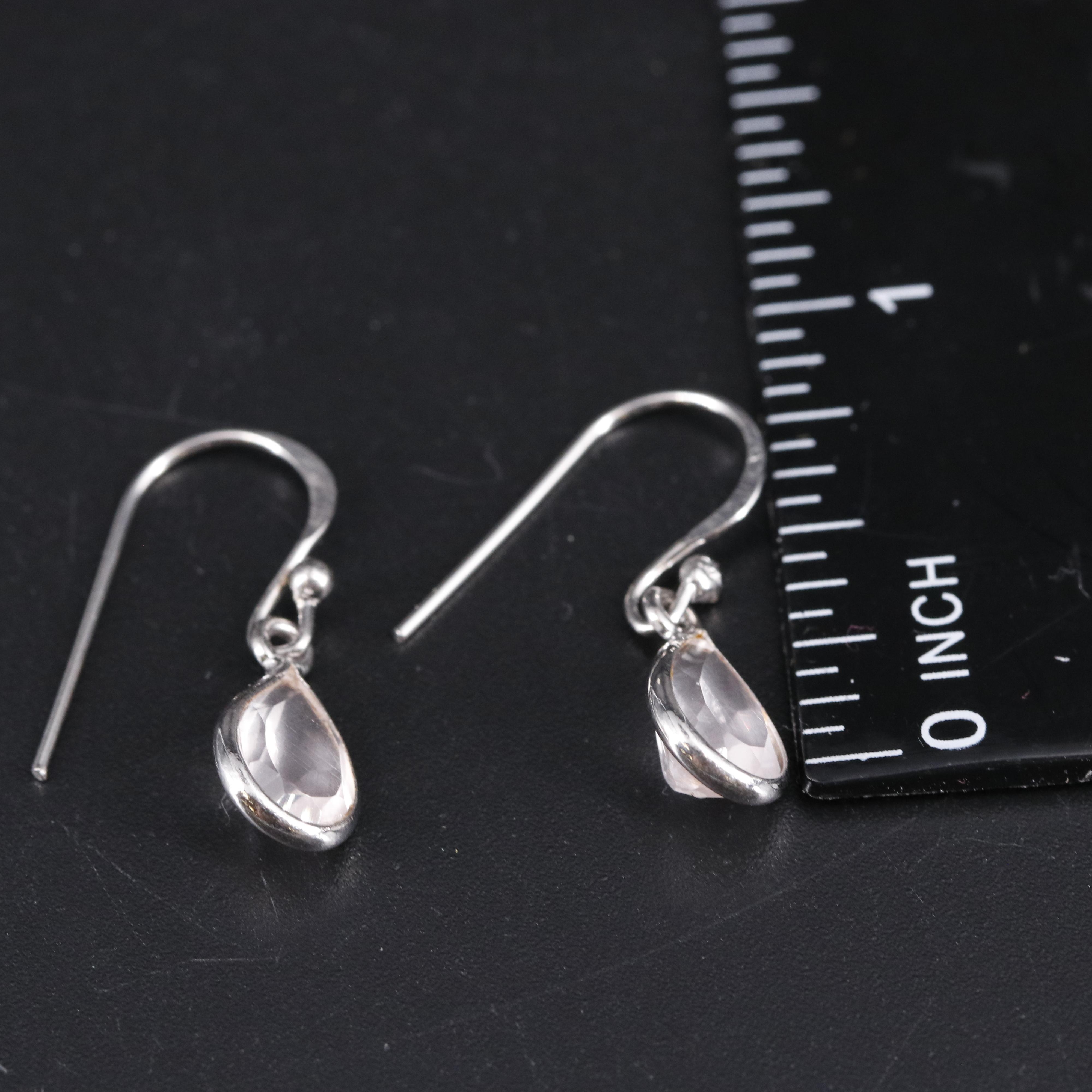 Sterling Silver Gemstone Earrings