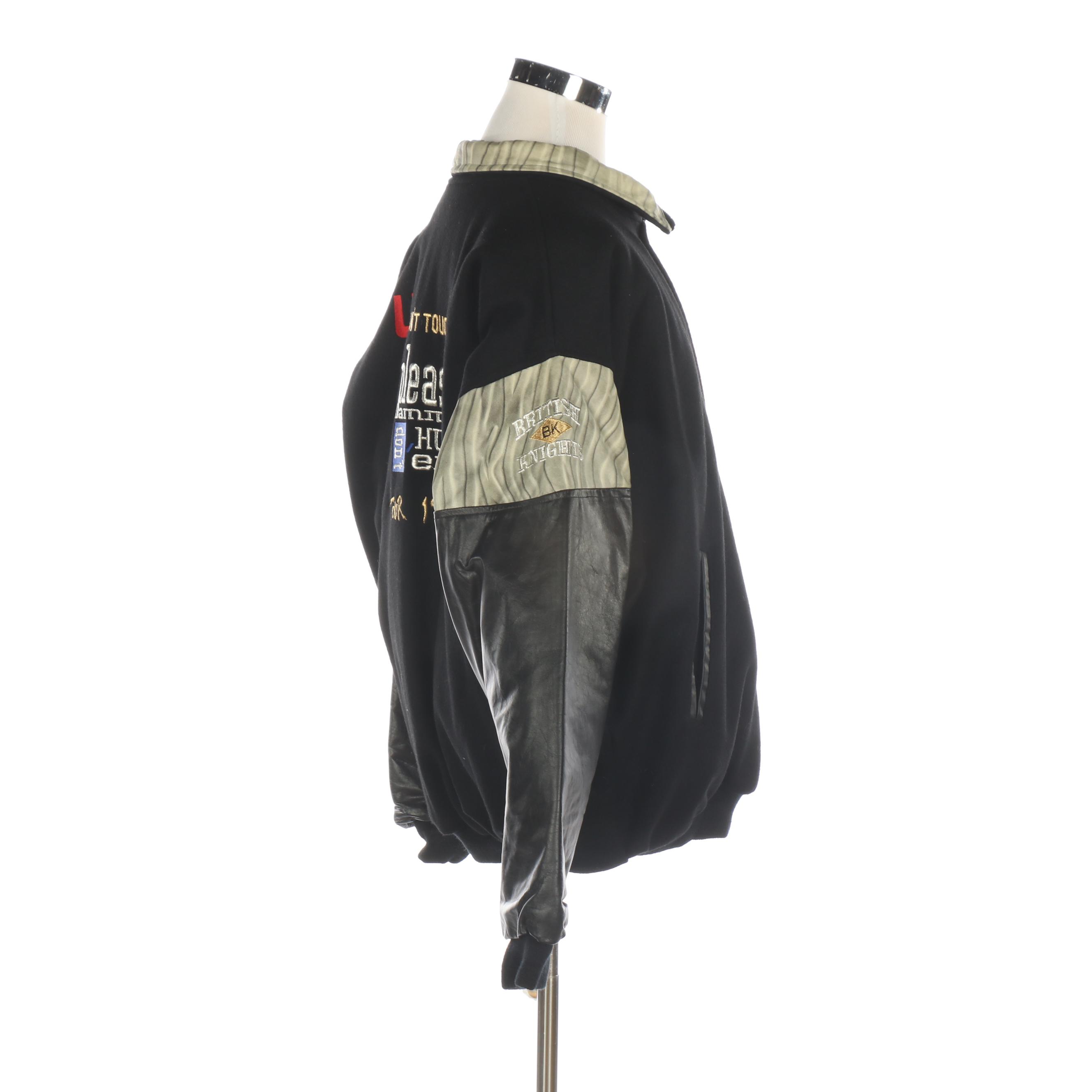 MC Hammer x British Knights 1990 Tour Personal Varsity Jacket with Signed CD