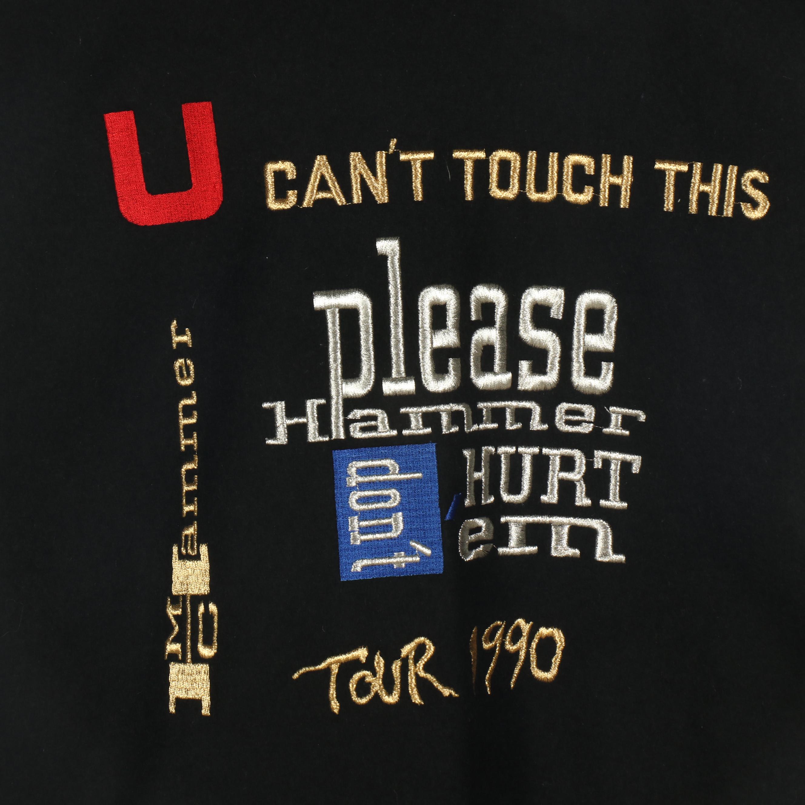 MC Hammer x British Knights 1990 Tour Personal Varsity Jacket with Signed CD