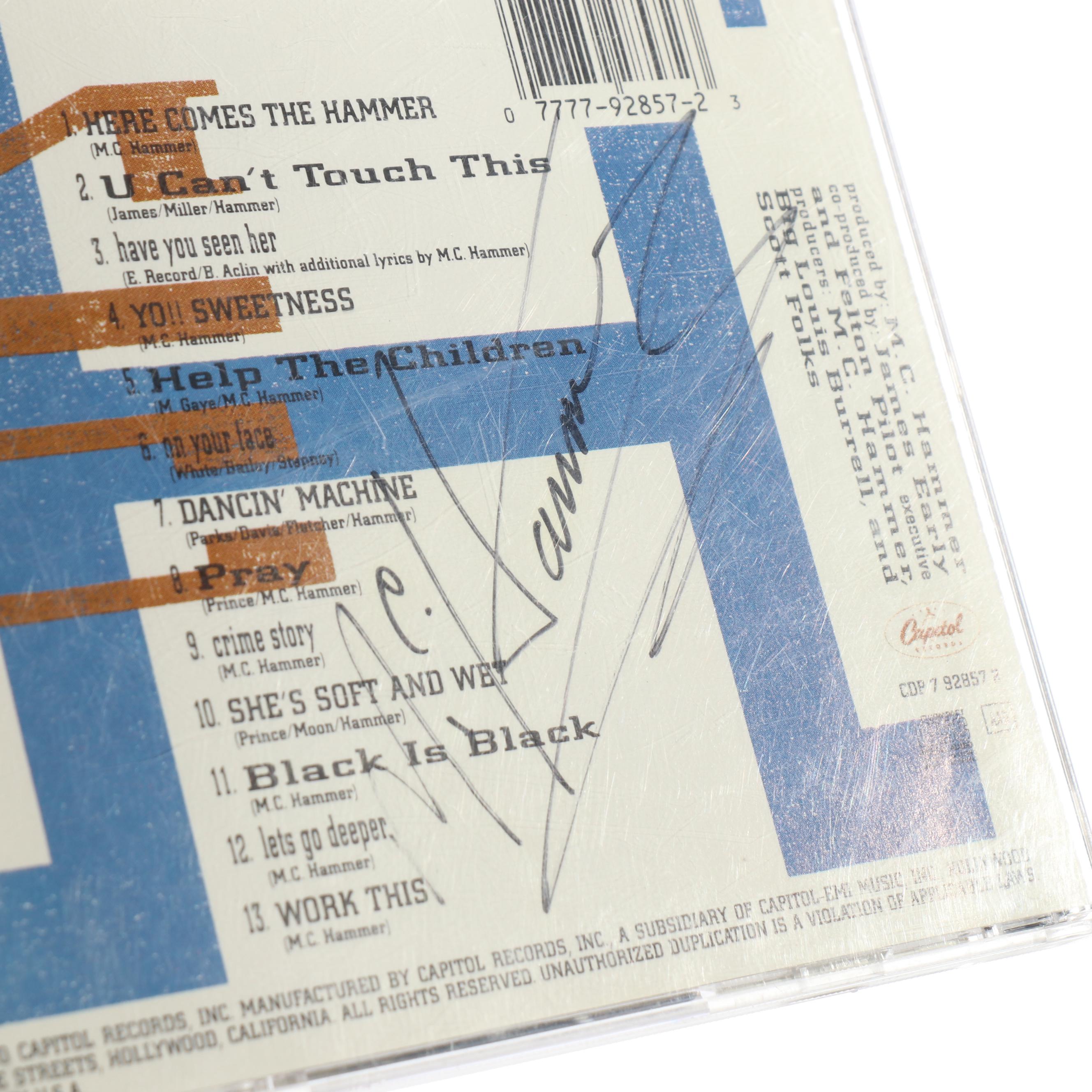 MC Hammer x British Knights 1990 Tour Personal Varsity Jacket with Signed CD