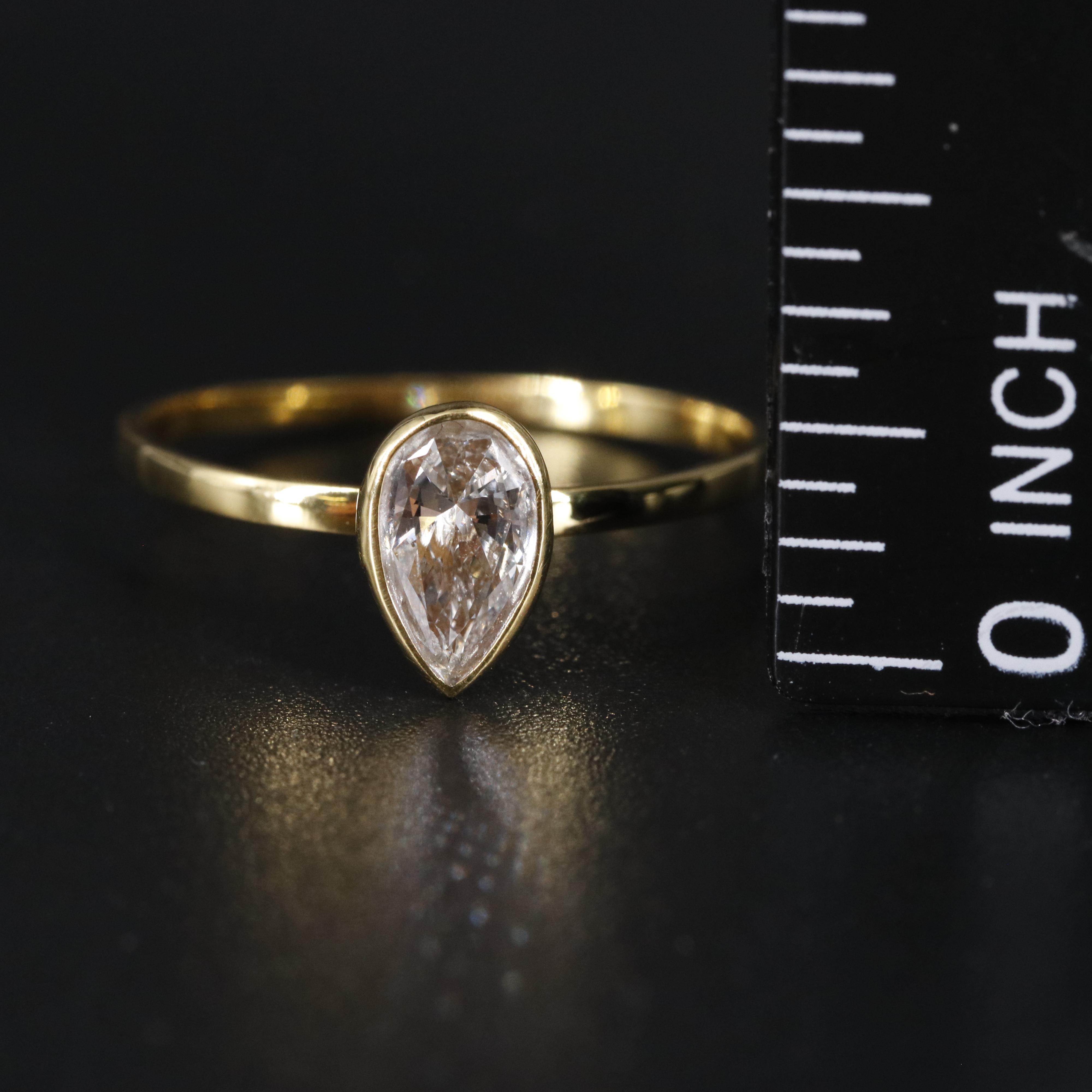 14K Lab Grown Diamond Ring