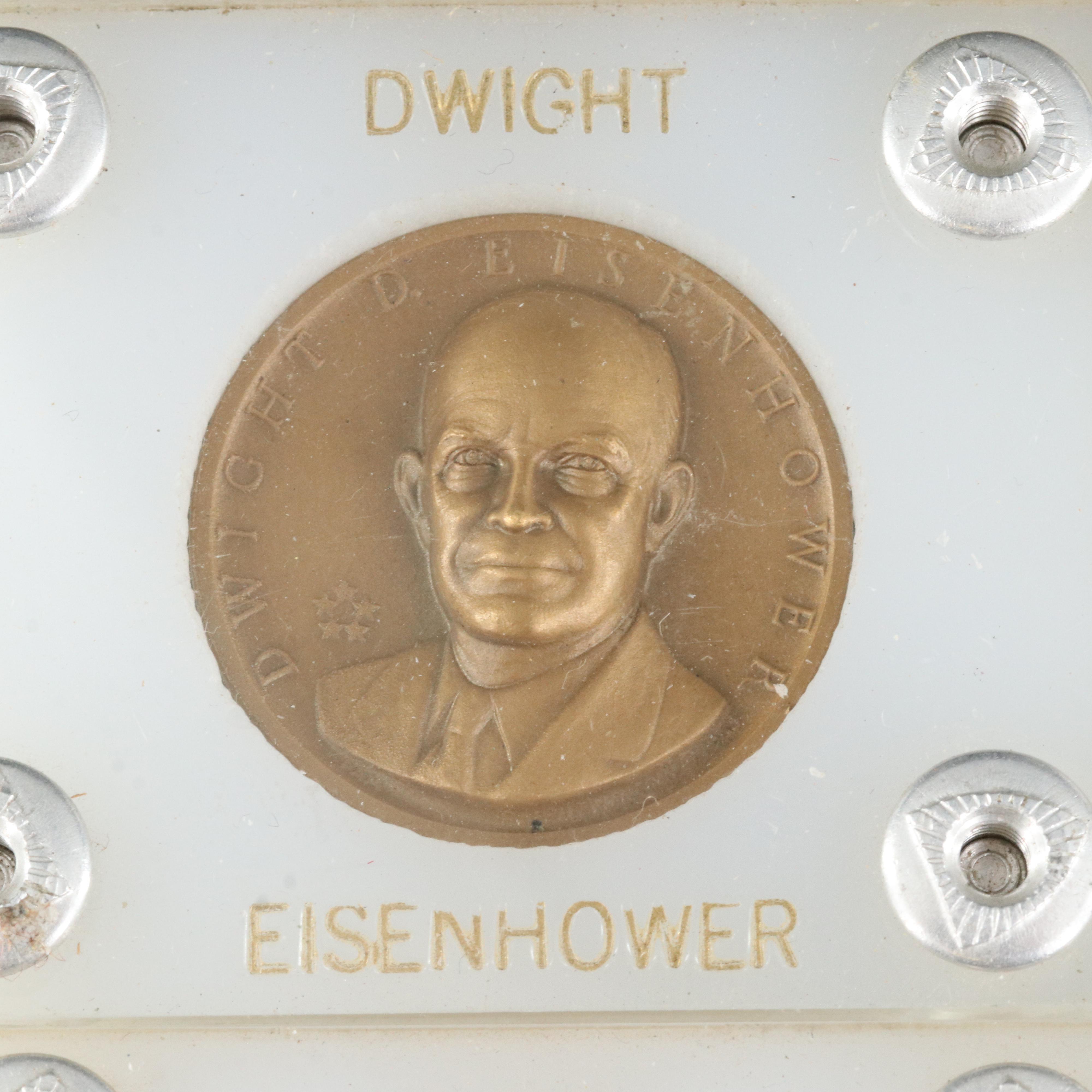 Four Presidential Bronze Medals