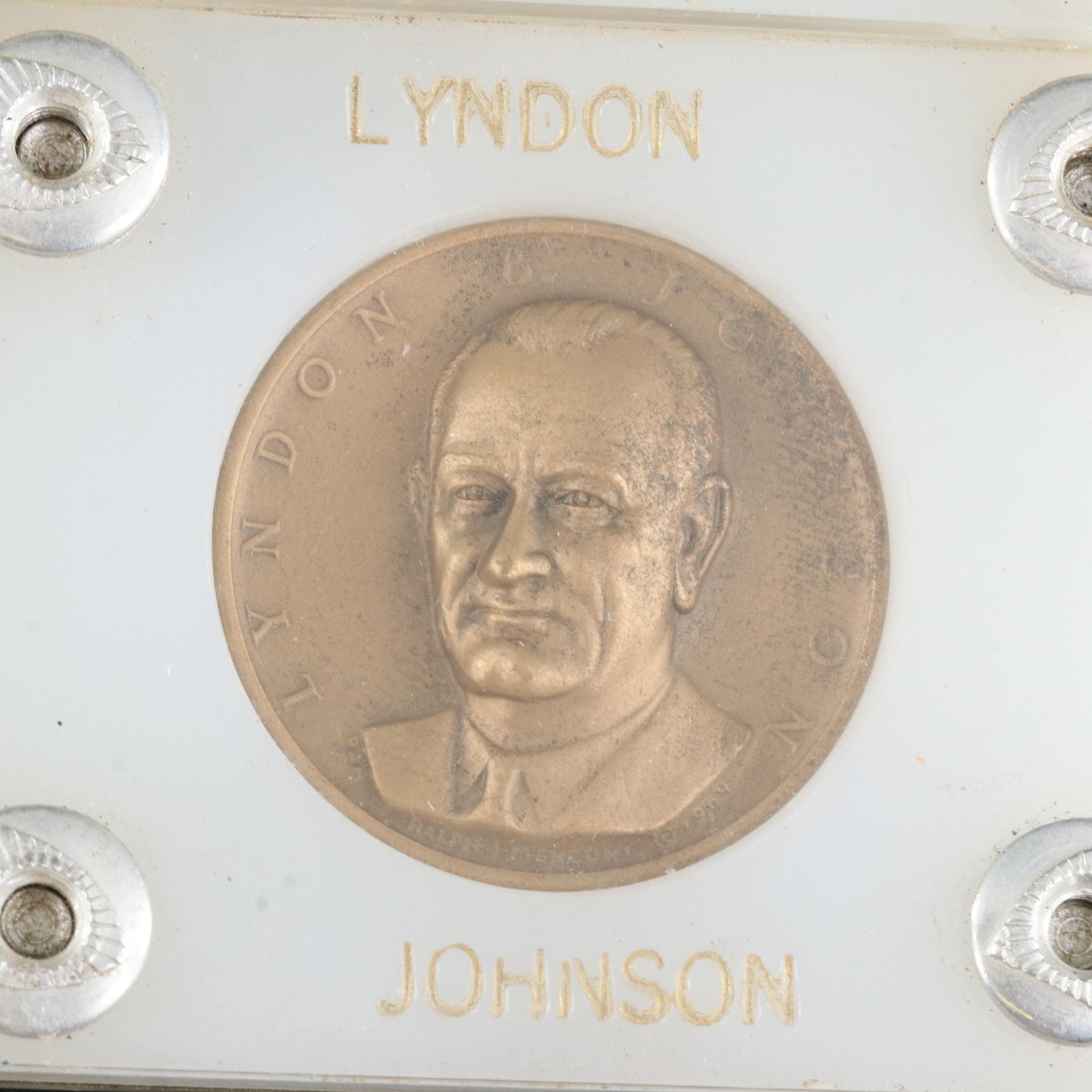 Four Presidential Bronze Medals