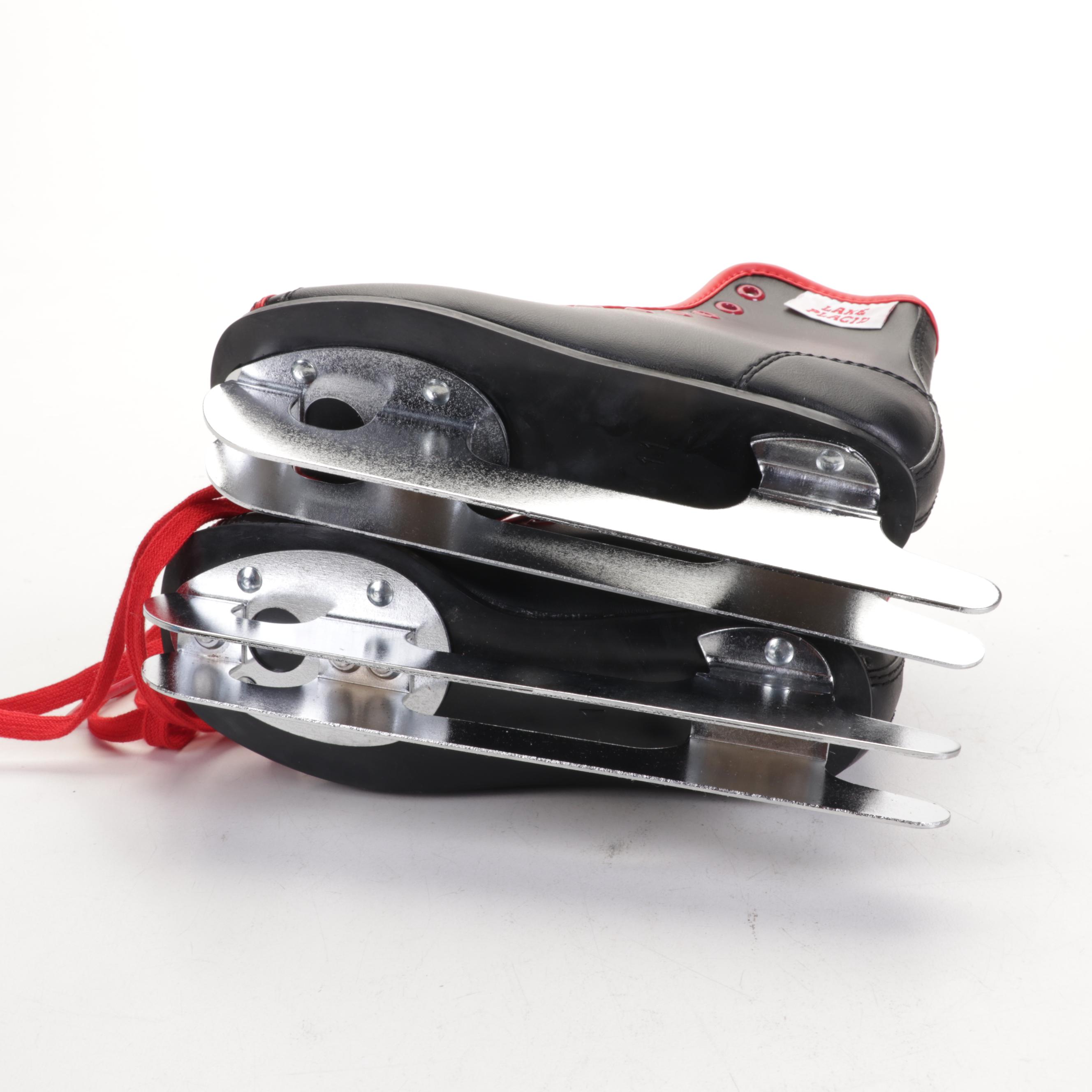 Pair of Lake Placid Children's Double Bladed Ice Skates