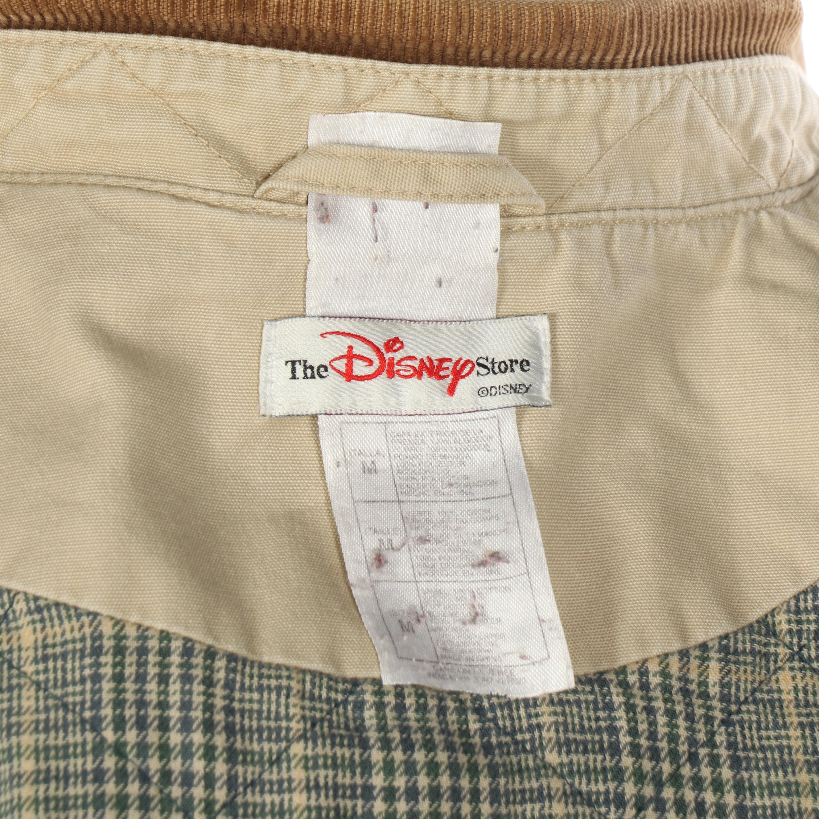 Disney Store Mickey Outdoors Barn Coat and Warner Bros. Studio Varsity Jacket