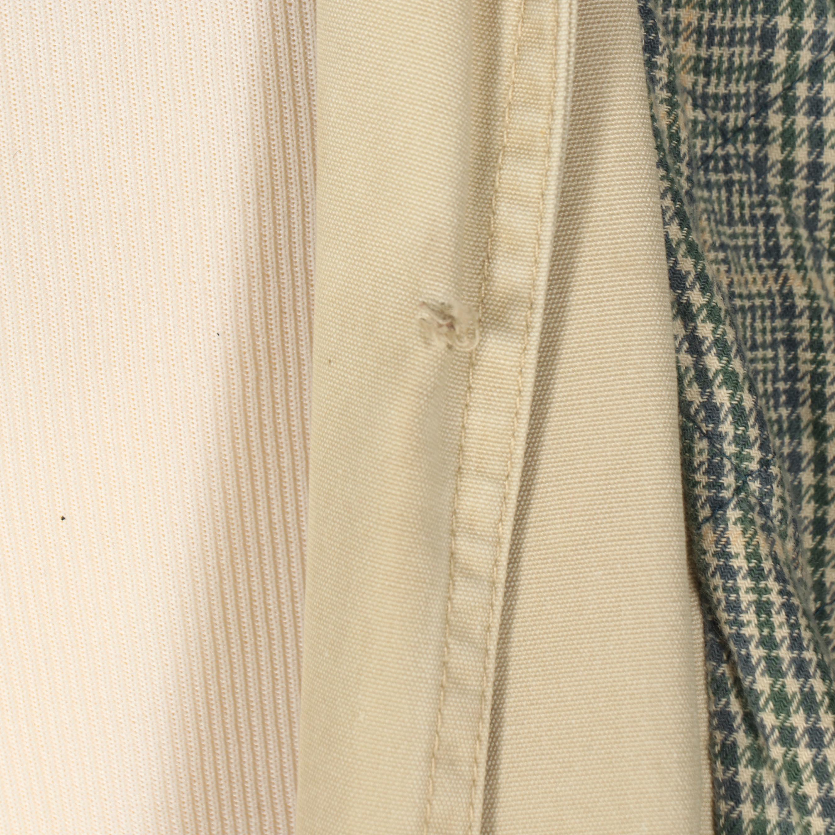 Disney Store Mickey Outdoors Barn Coat and Warner Bros. Studio Varsity Jacket