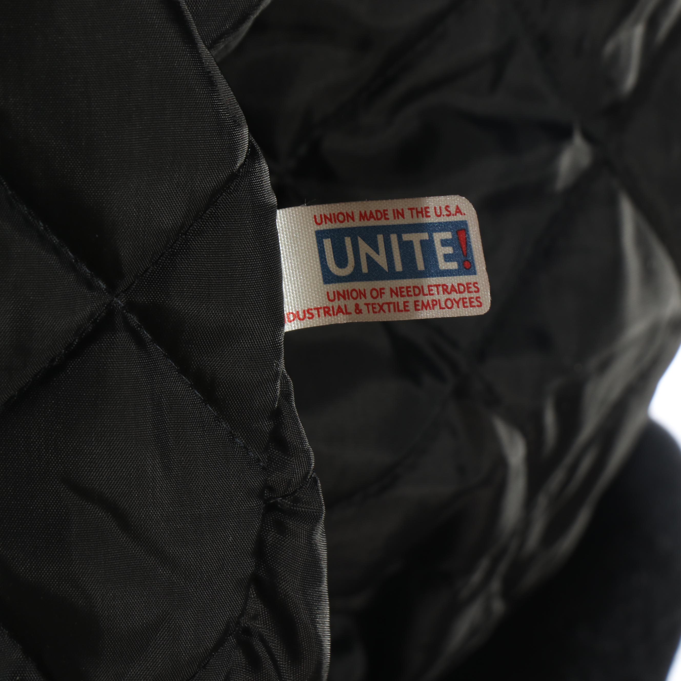 Disney Store Mickey Outdoors Barn Coat and Warner Bros. Studio Varsity Jacket