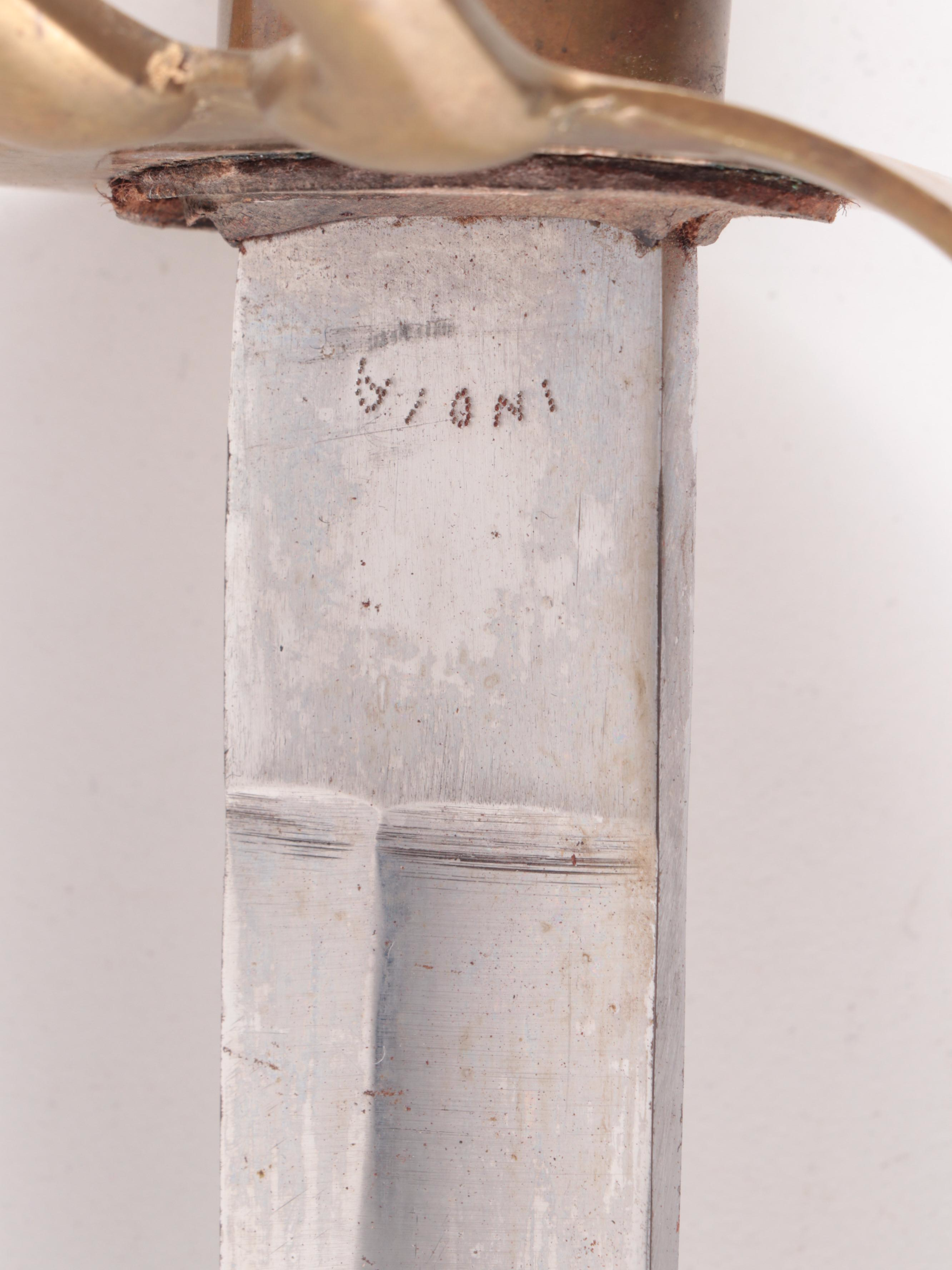 Indian Souvenir Cavalry Saber